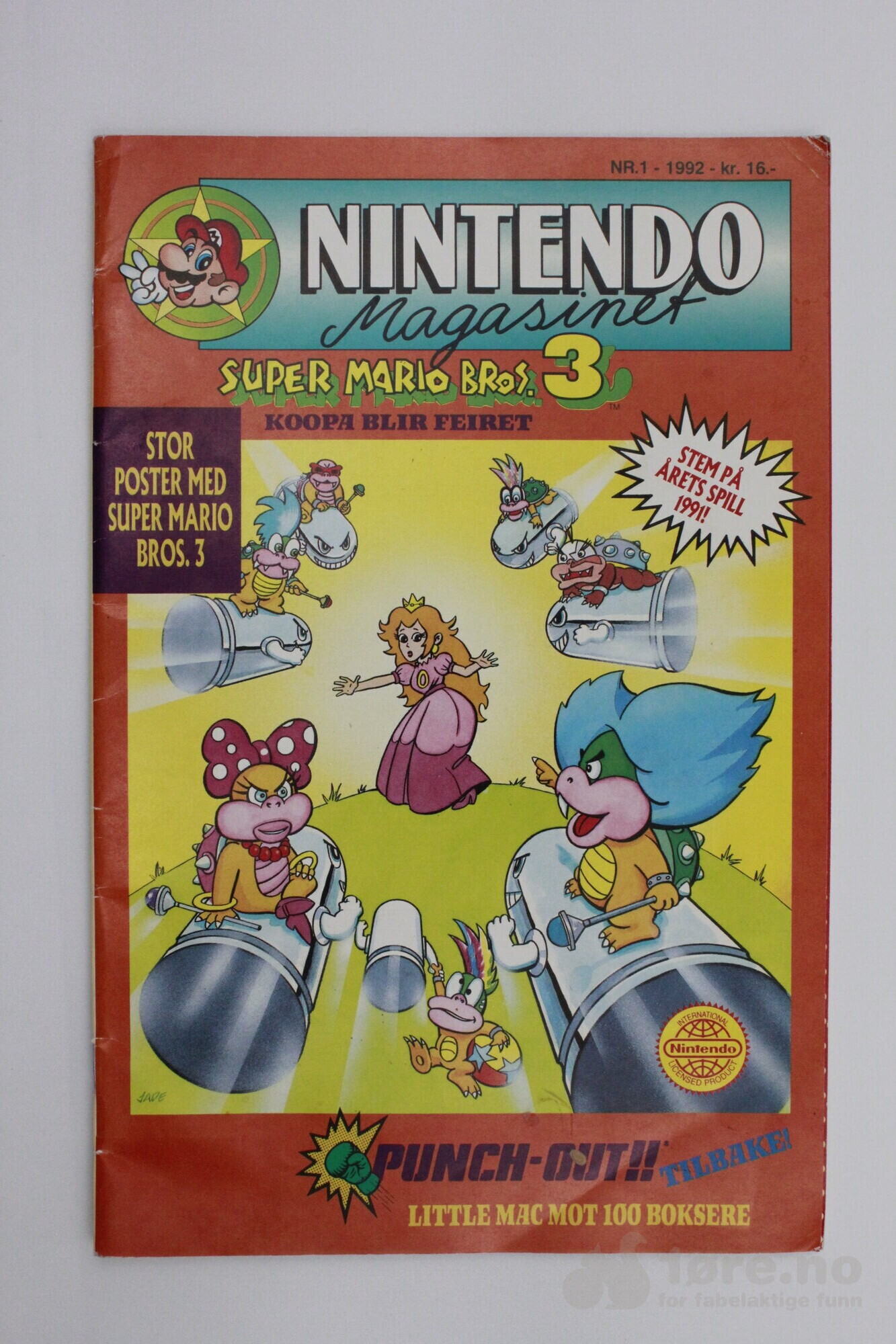 Nintendo Magasinet 1992-1994 Abm. utgaver!
