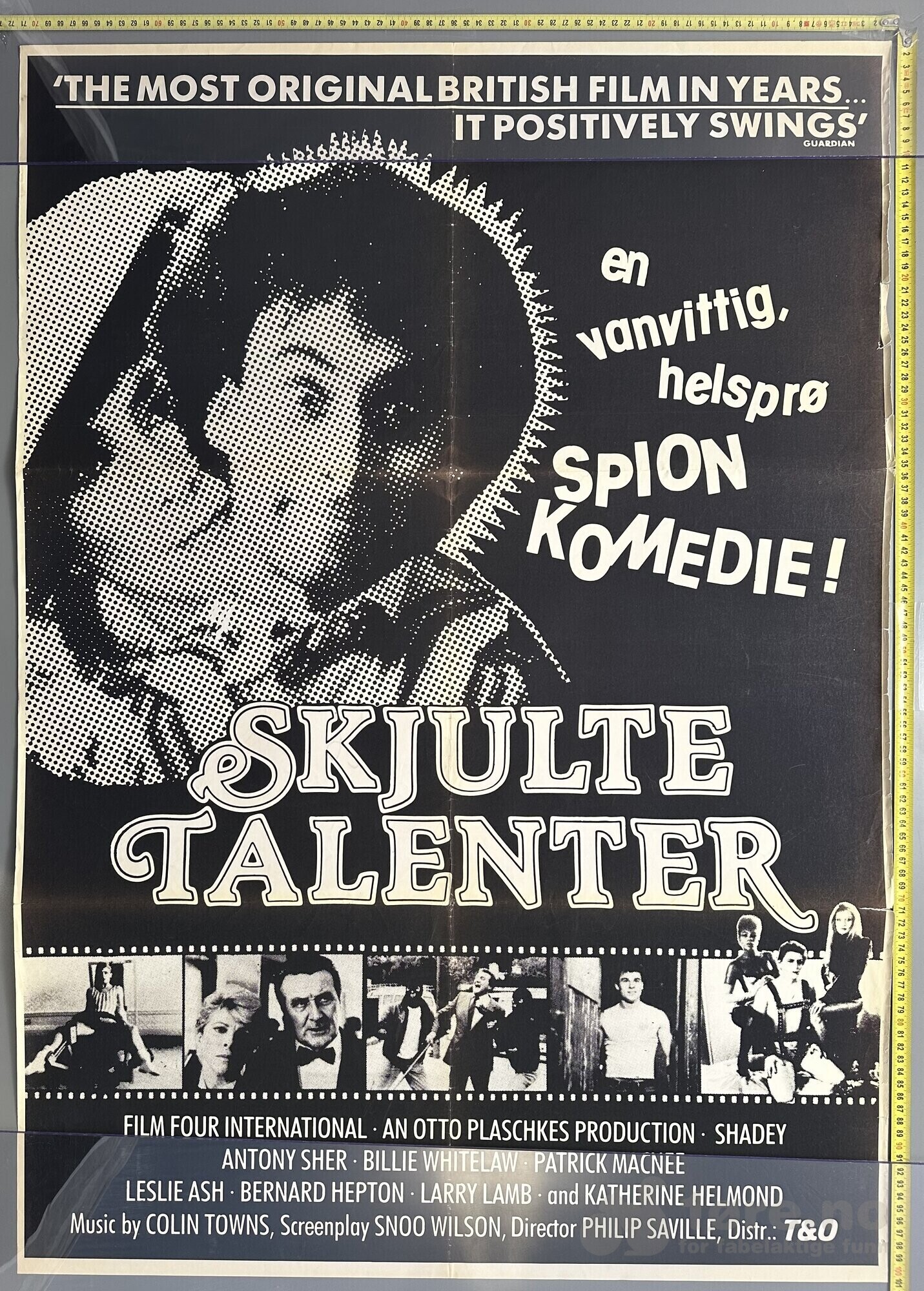 Skjulte Talenter - Original kinoplakat!