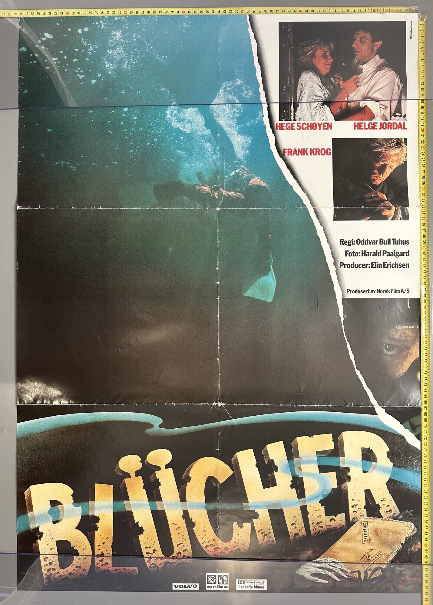 Blucher 1988 - Original kinoplakat!