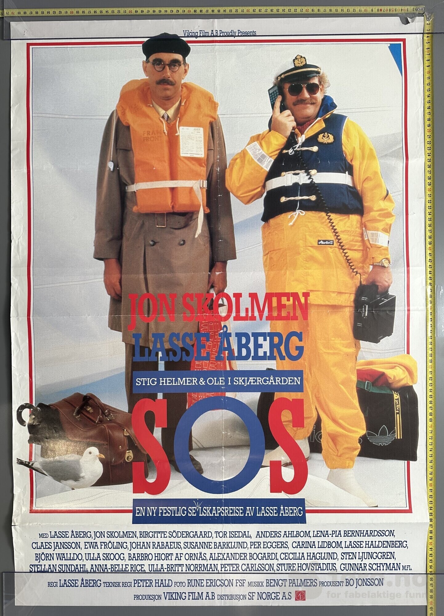 SOS 1988 - Original kinoplakat!