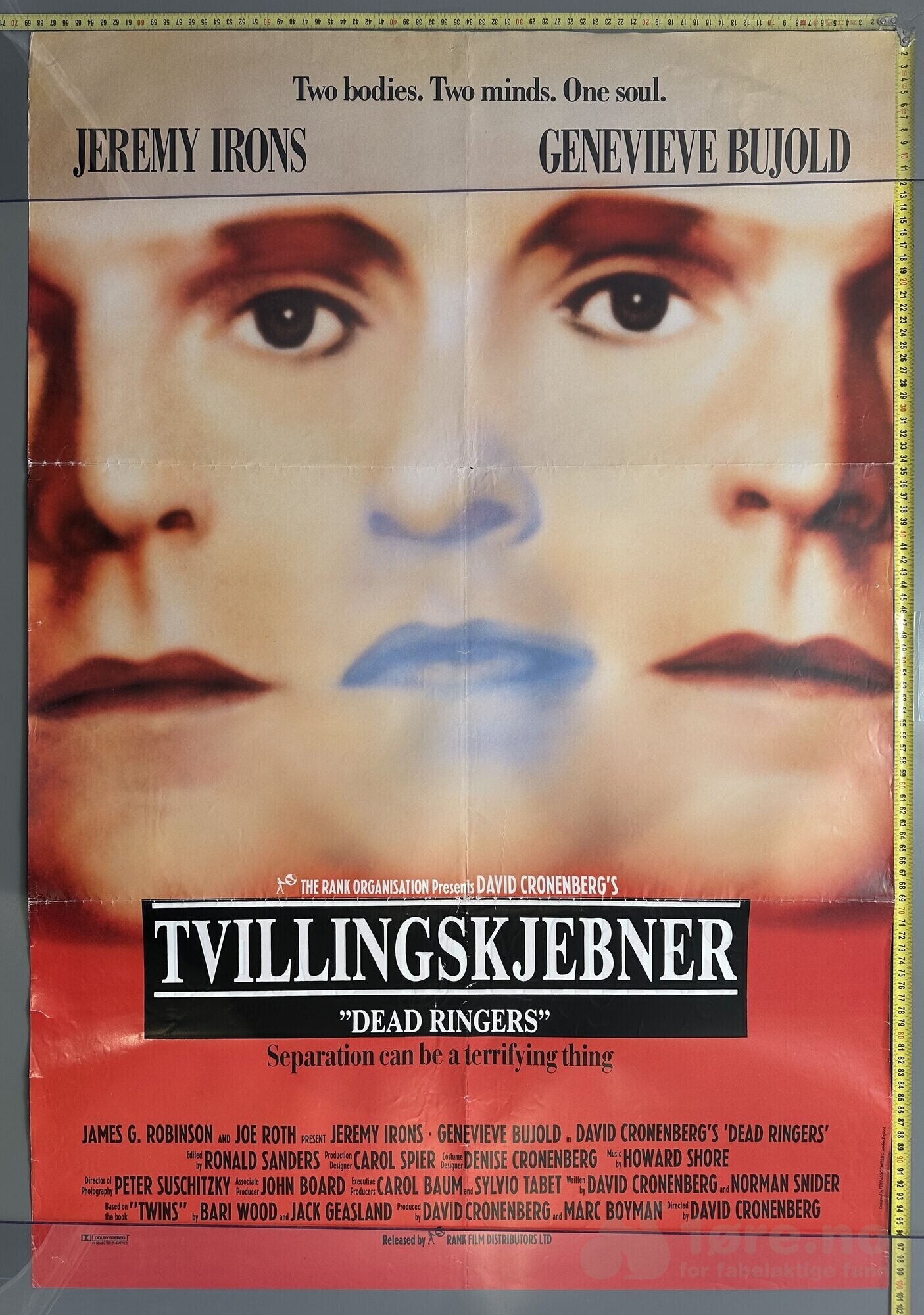 Tvillingskjebner 1988 - Original kinoplakat!