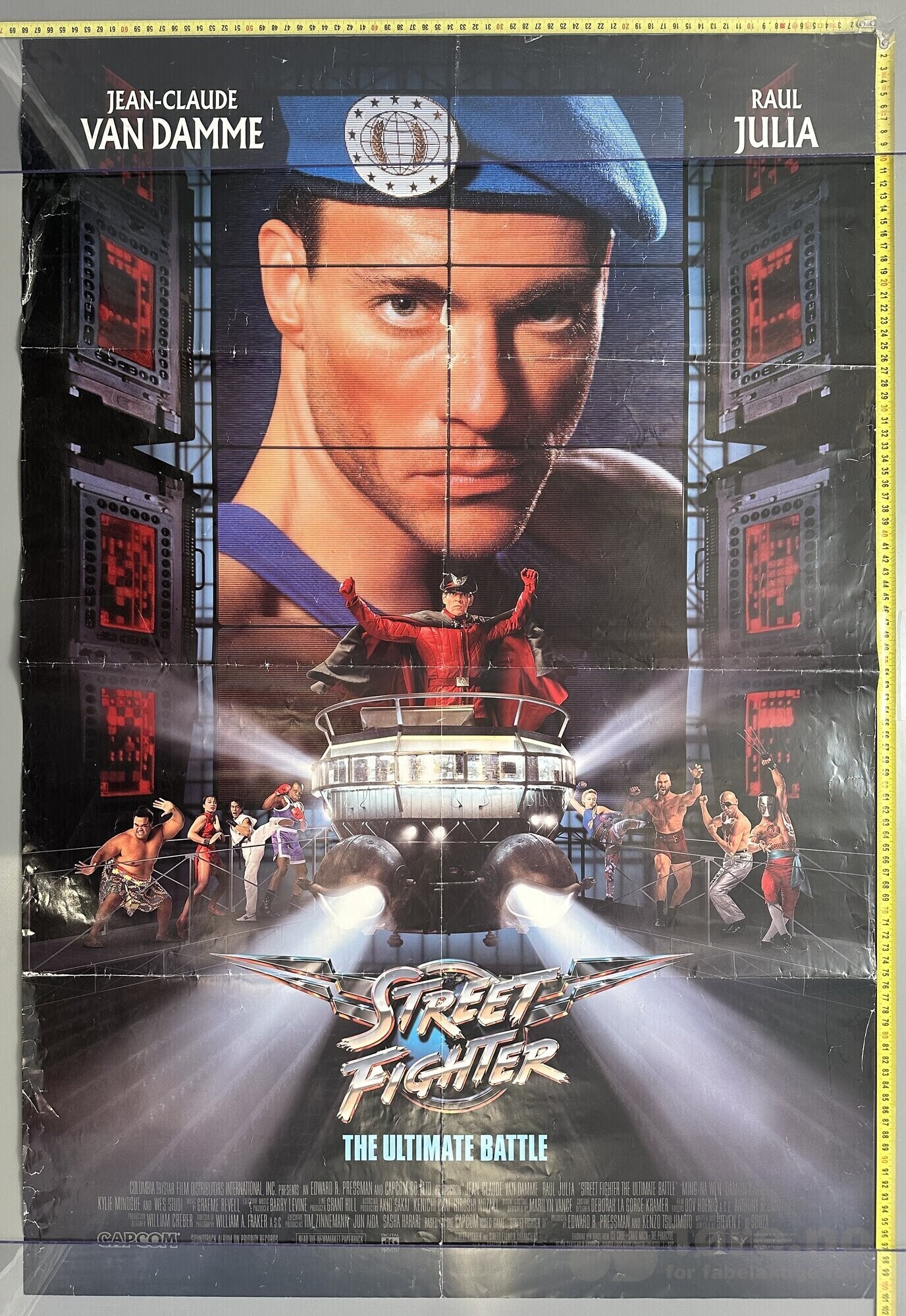 Street Fighter 1994 - Original kinoplakat!