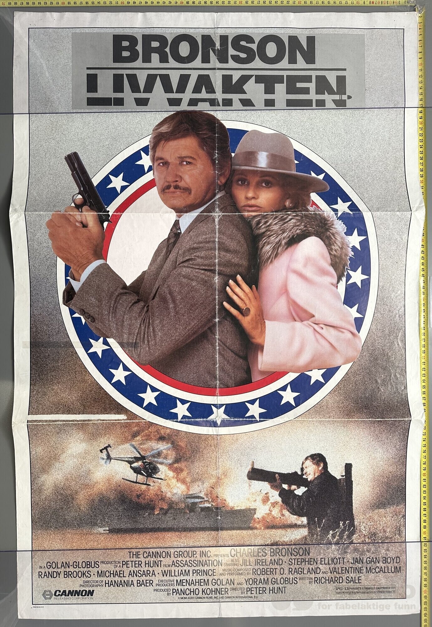 Livvakten 1987 - Original kinoplakat!