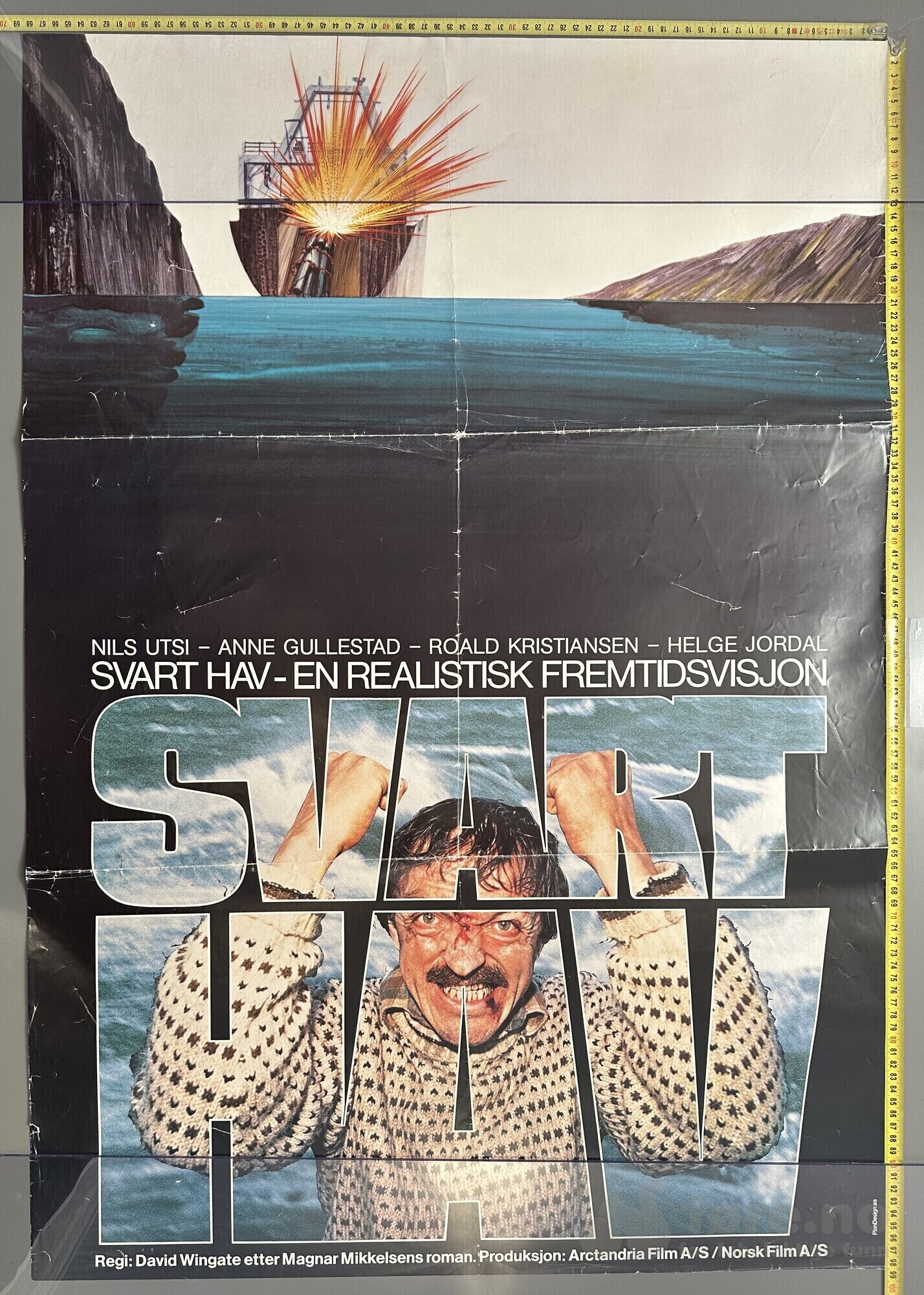 Svart hav 1980 - Original kinoplakat!