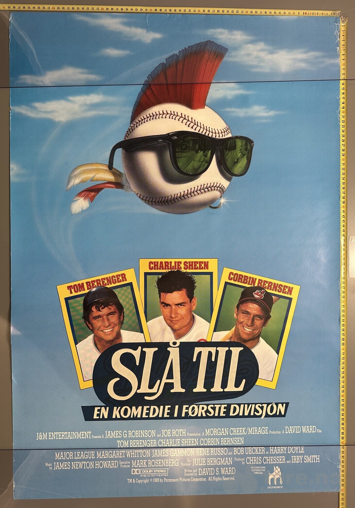Slå til 1989 - Original kinoplakat!