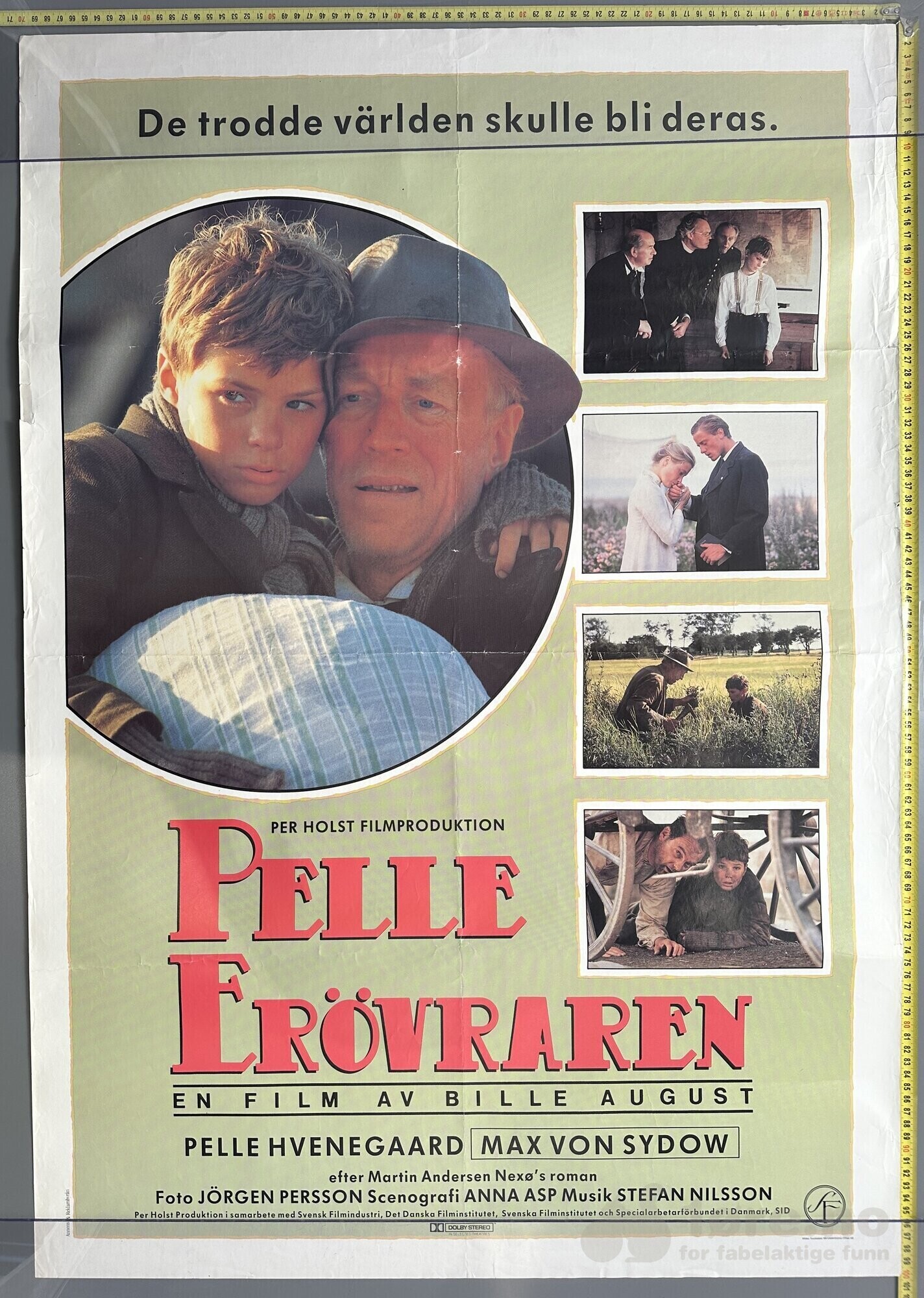 Pelle Erøvraren 1987 - Original kinoplakat!