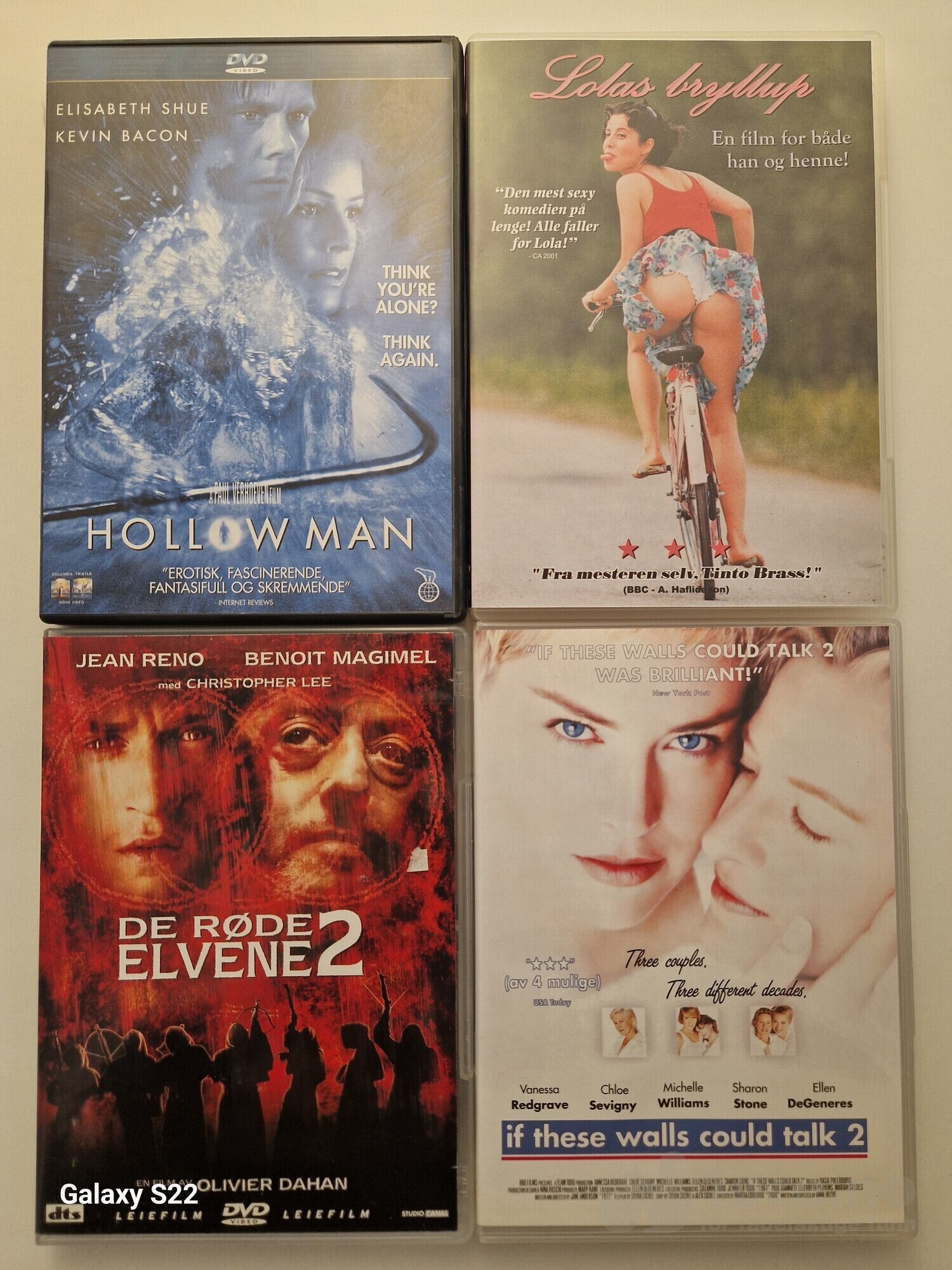 Lott 1 - DVD 20 stk