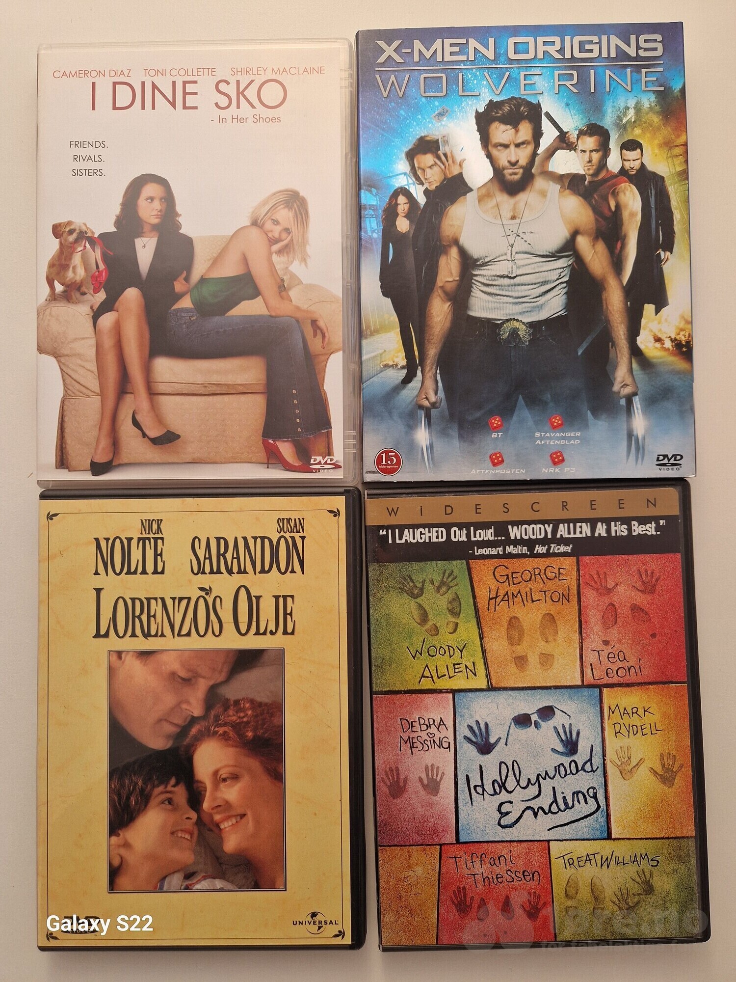 Lott 2 - DVD 20 stk