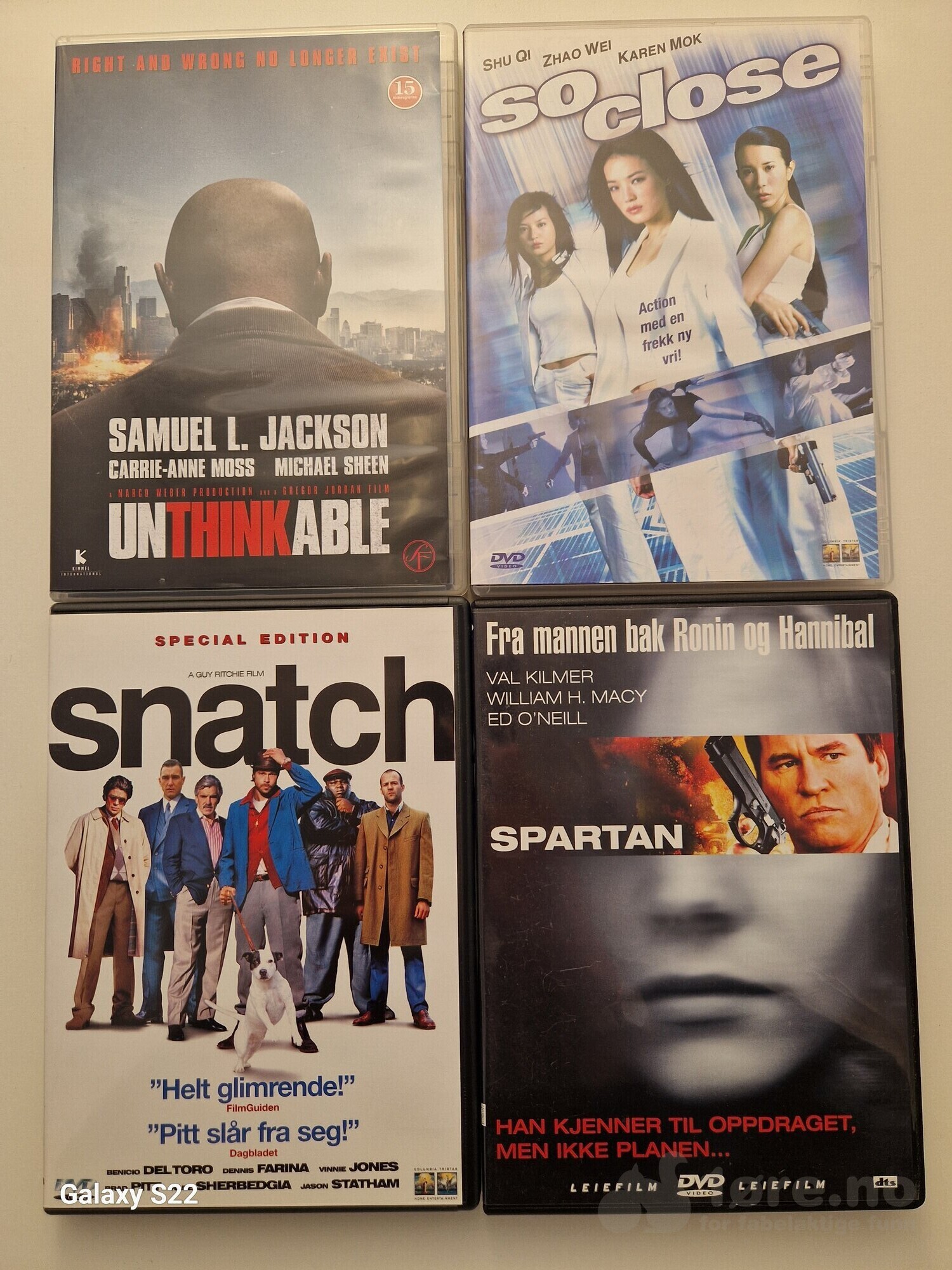 Lott 3 - DVD 20stk, bilde 3