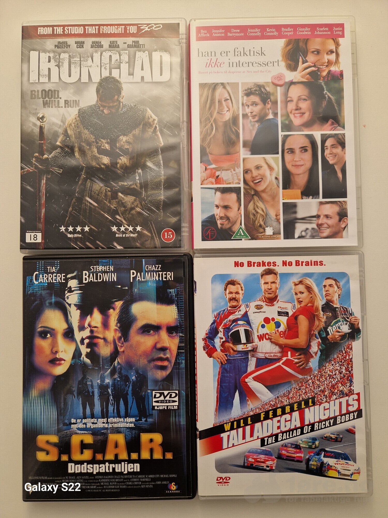 Lott 4 - Dvd 20 Stk, bilde 2