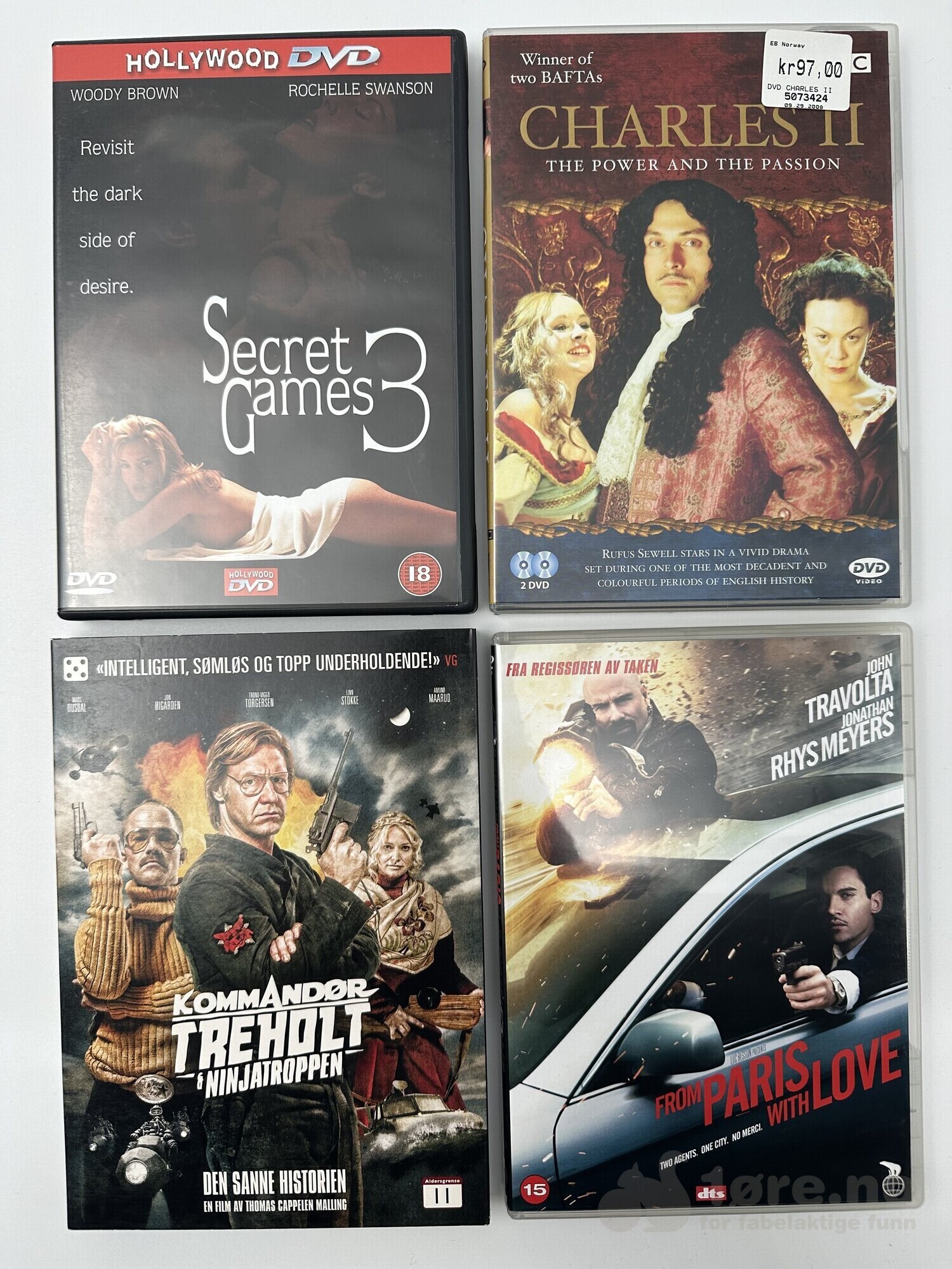 Lott 8 - DVD 20stk, bilde 2