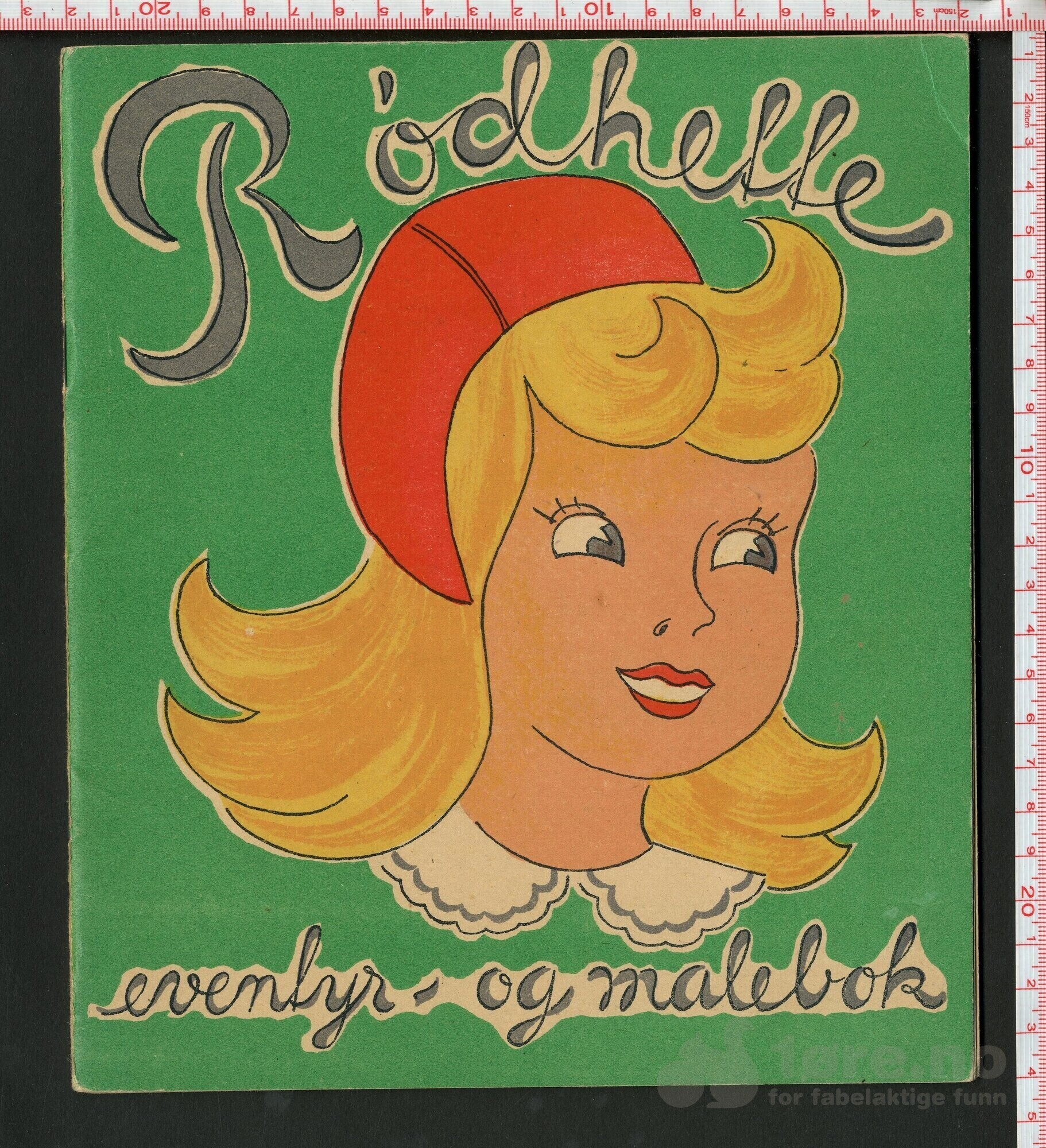 Rødhette eventyr og malebok