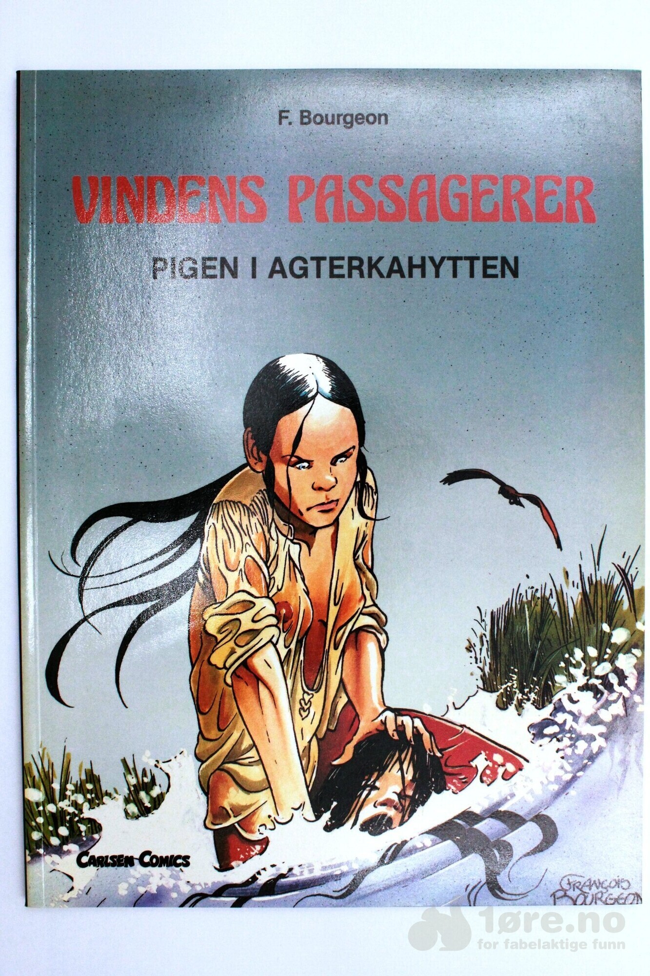 Danske album av Bourgeon - Vindens Passagerer og Tusmørkest kammerater