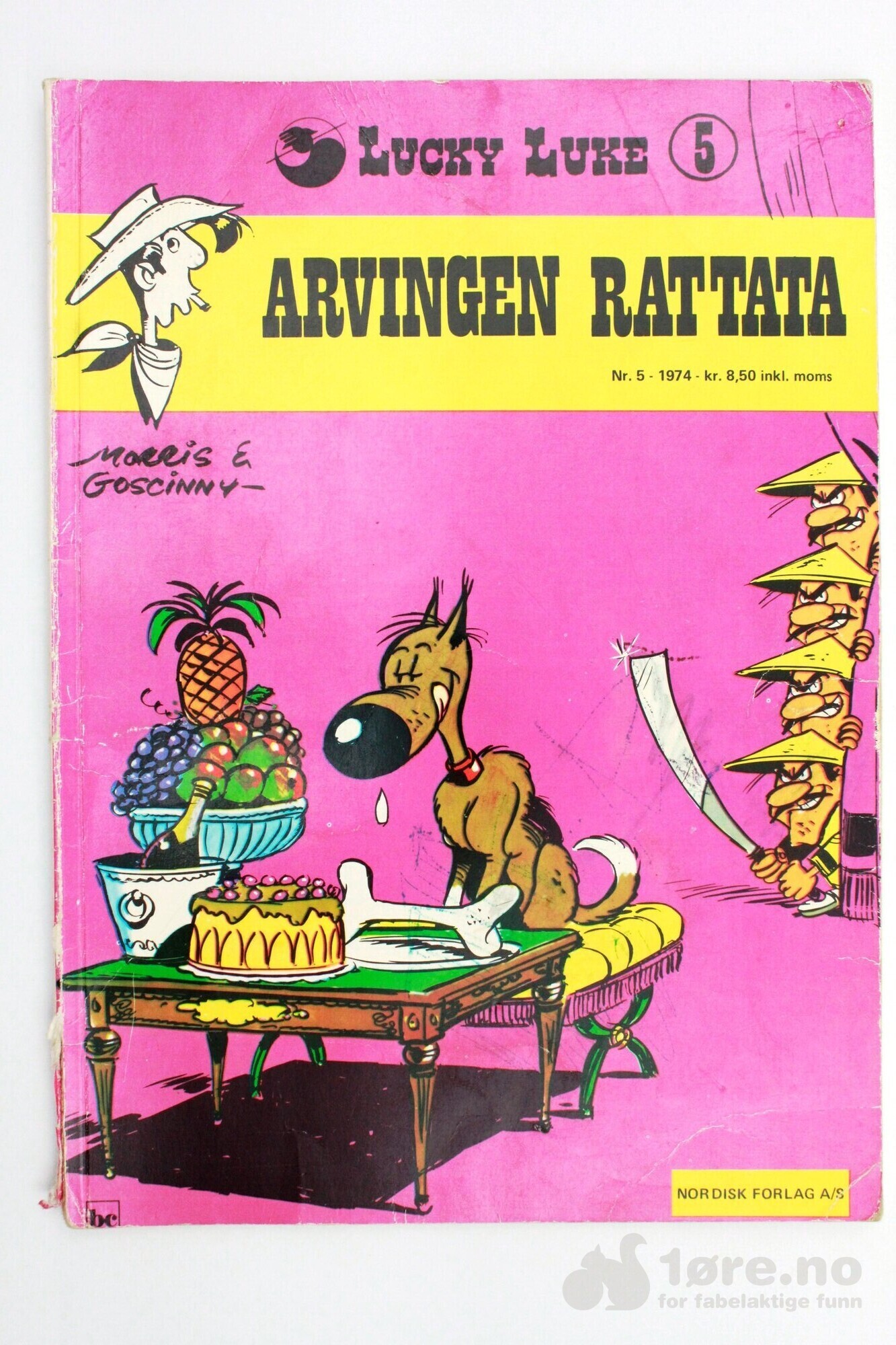 Lucky Luke 1 opplag nr 3-7, bilde 3
