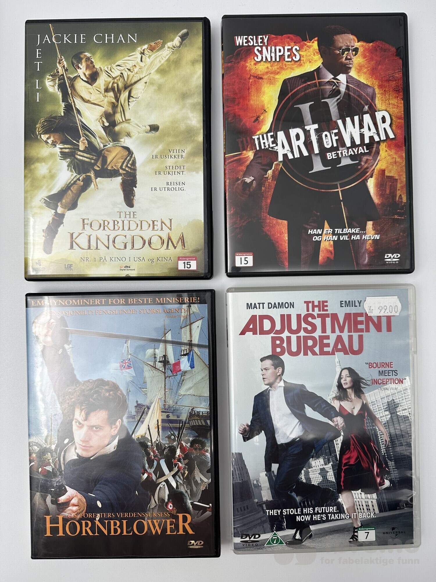 Lott 40 - DVD 20 stk