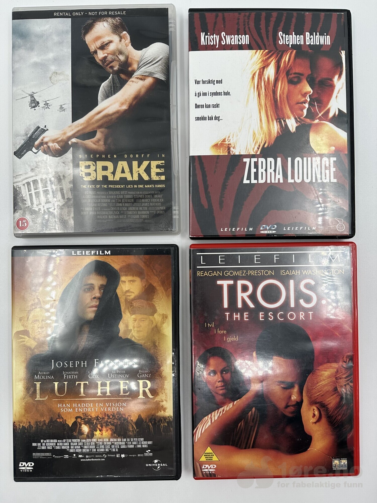 Lott 66 - DVD Leiefilm 20 stk