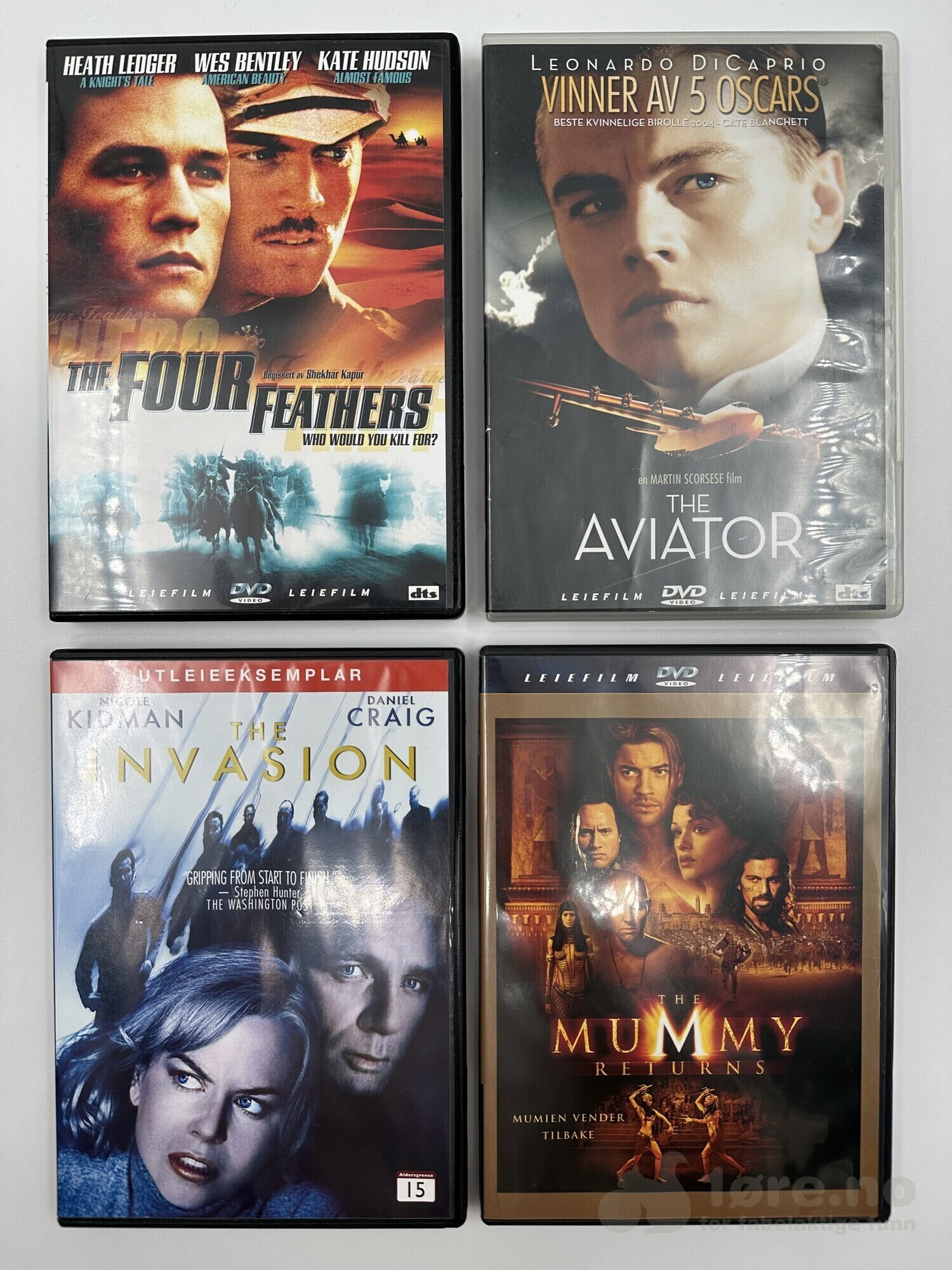 Lott 66 - DVD Leiefilm 20 stk, bilde 3