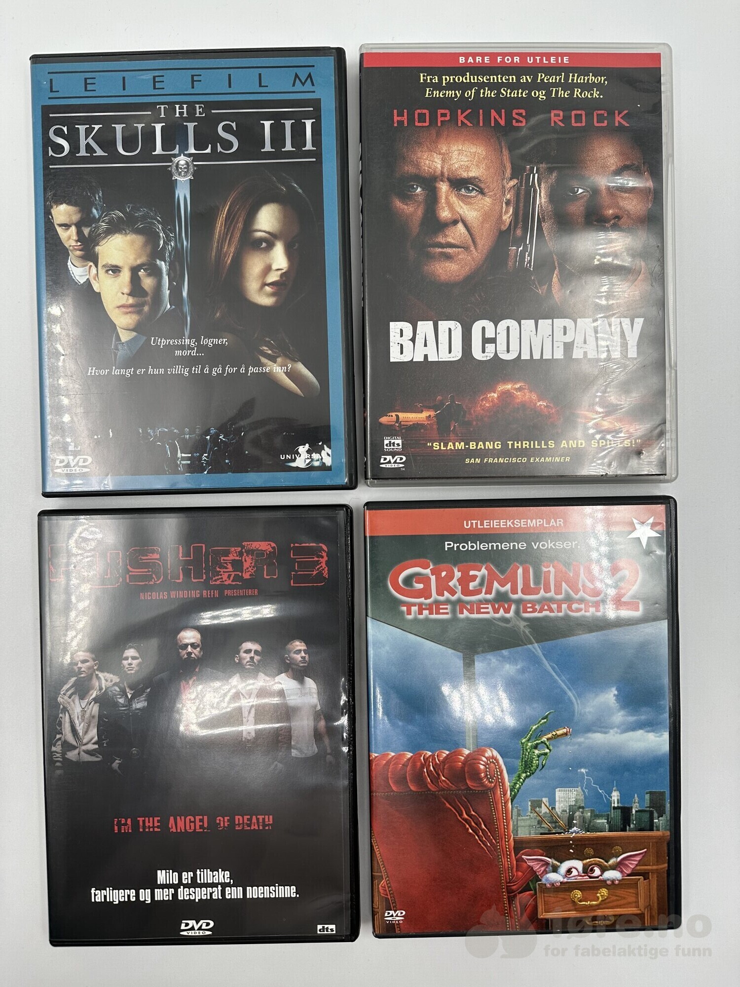 Lott 66 - DVD Leiefilm 20 stk, bilde 4