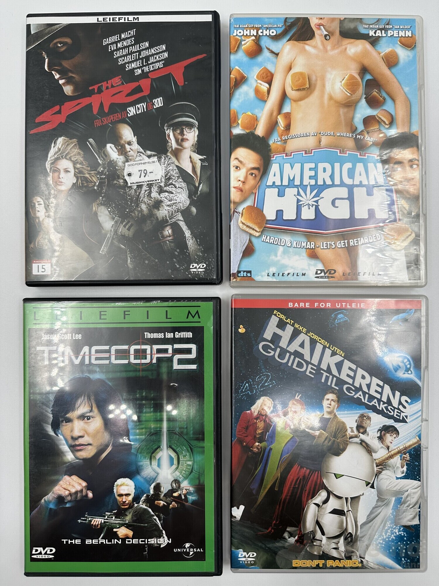 Lott 67 - DVD Leiefilm 20 stk, bilde 3
