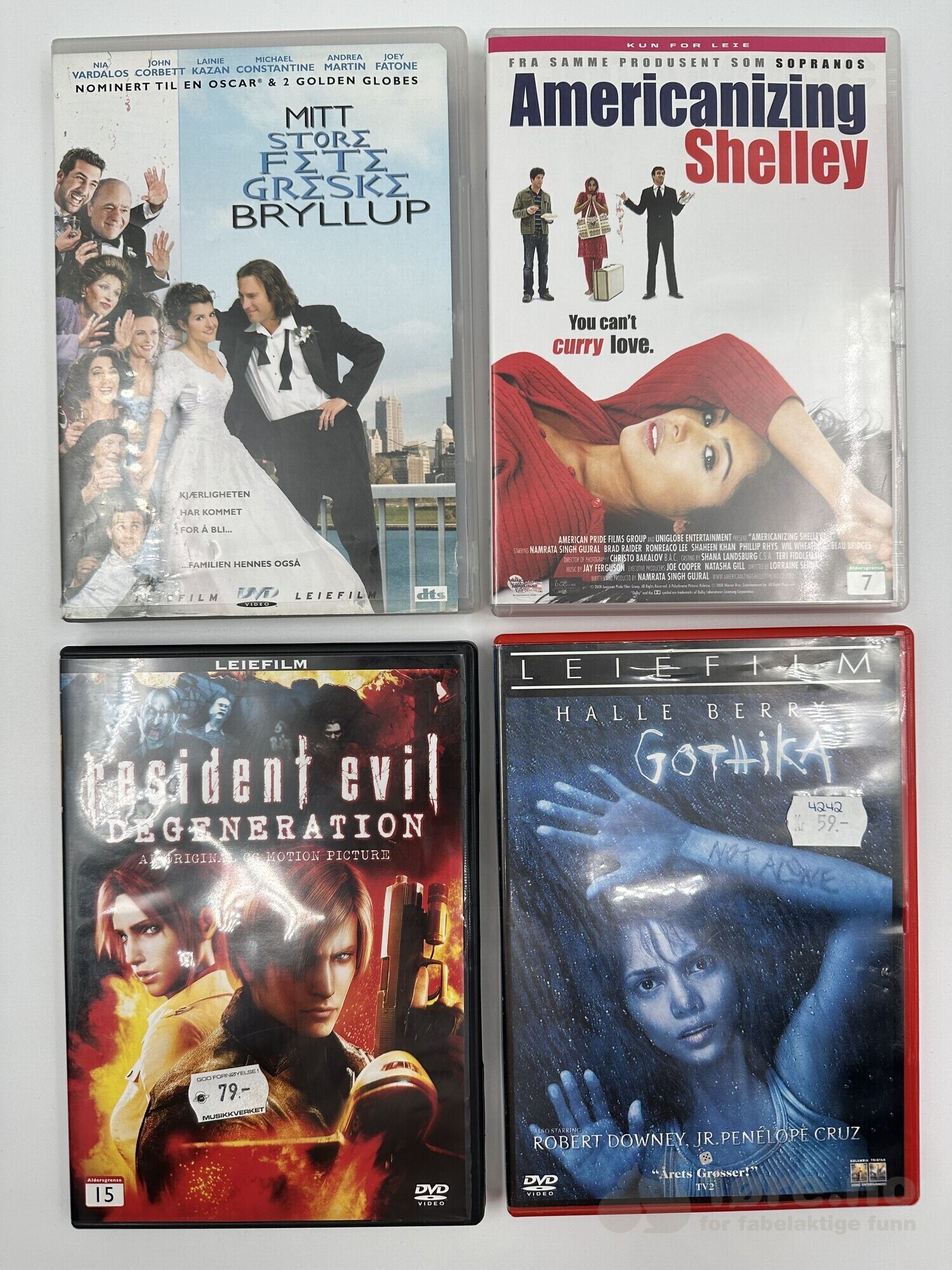 Lott 67 - DVD Leiefilm 20 stk, bilde 5