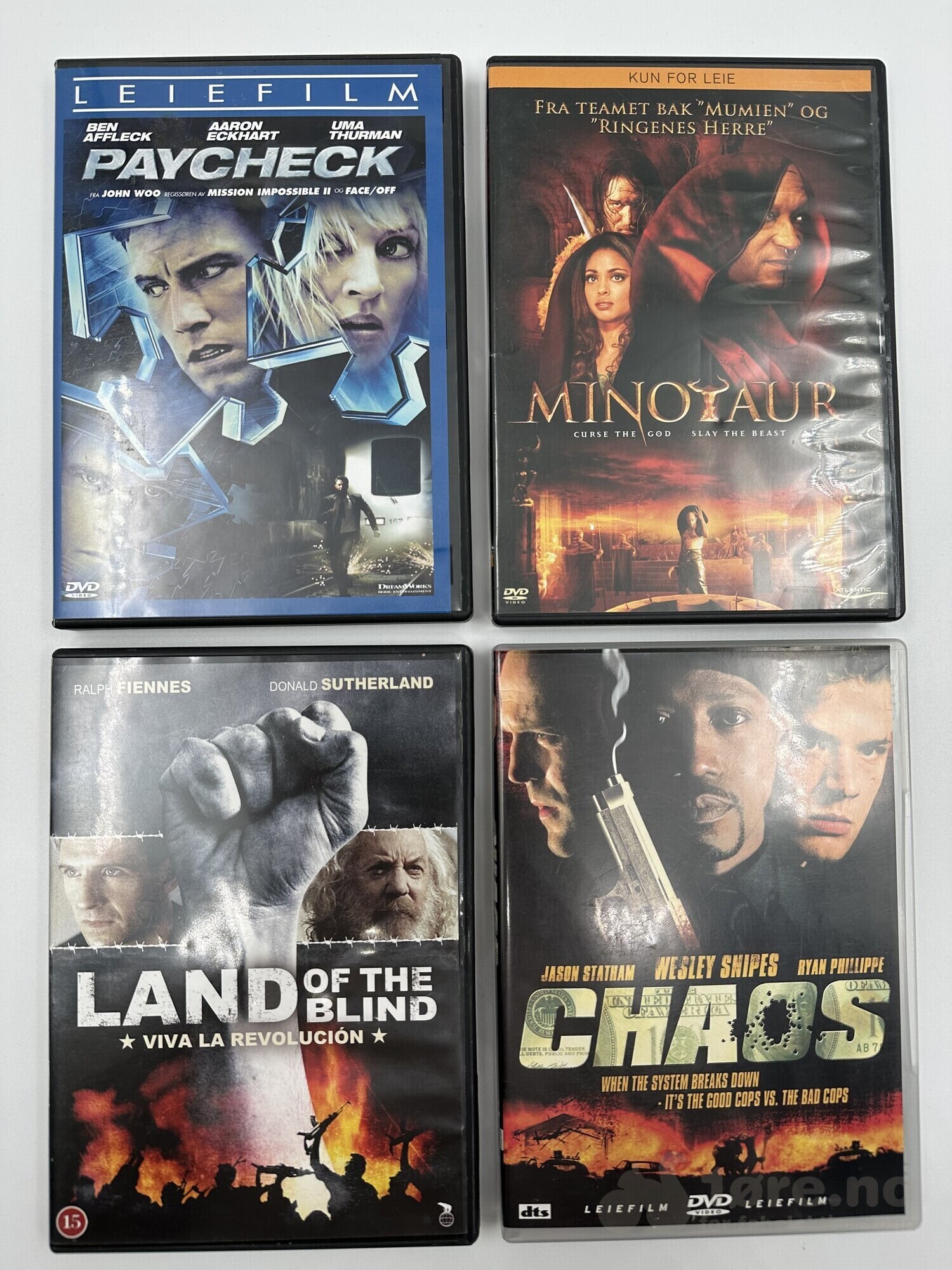 Lott 69 - DVD Leiefilm 20 stk, bilde 2