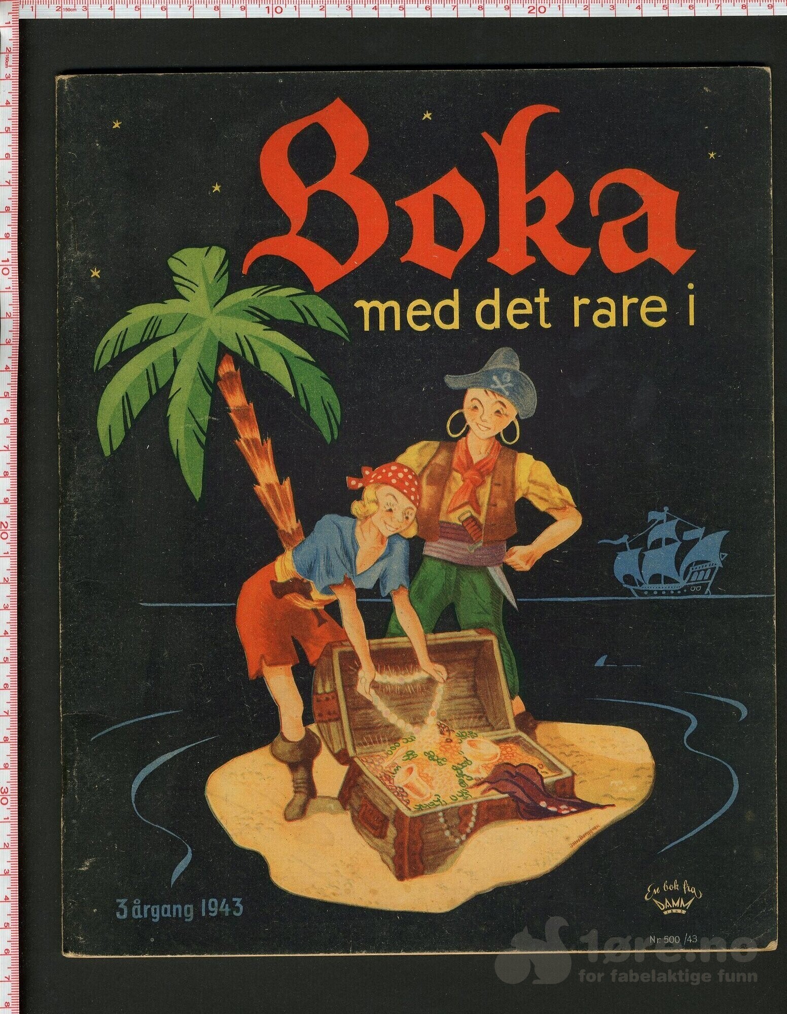 Boka med det rare i, 1943