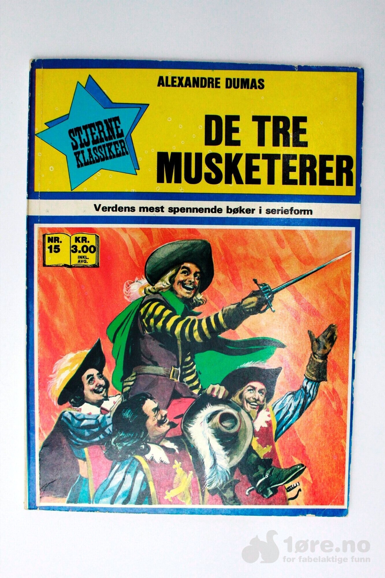 Stjerneklassiker nr.15 1970 (De tre musketerer)