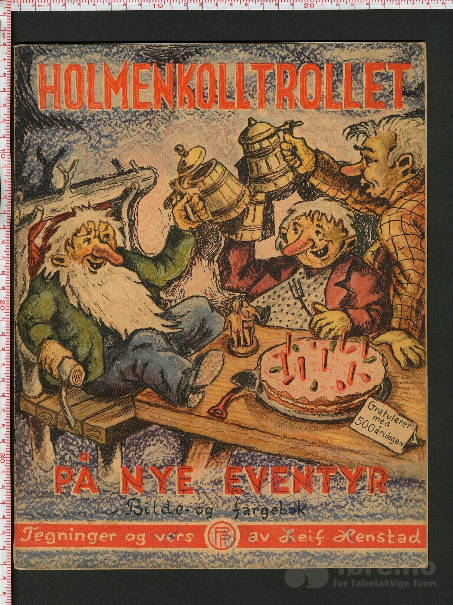 Holmenkolltrollet på nye eventyr.