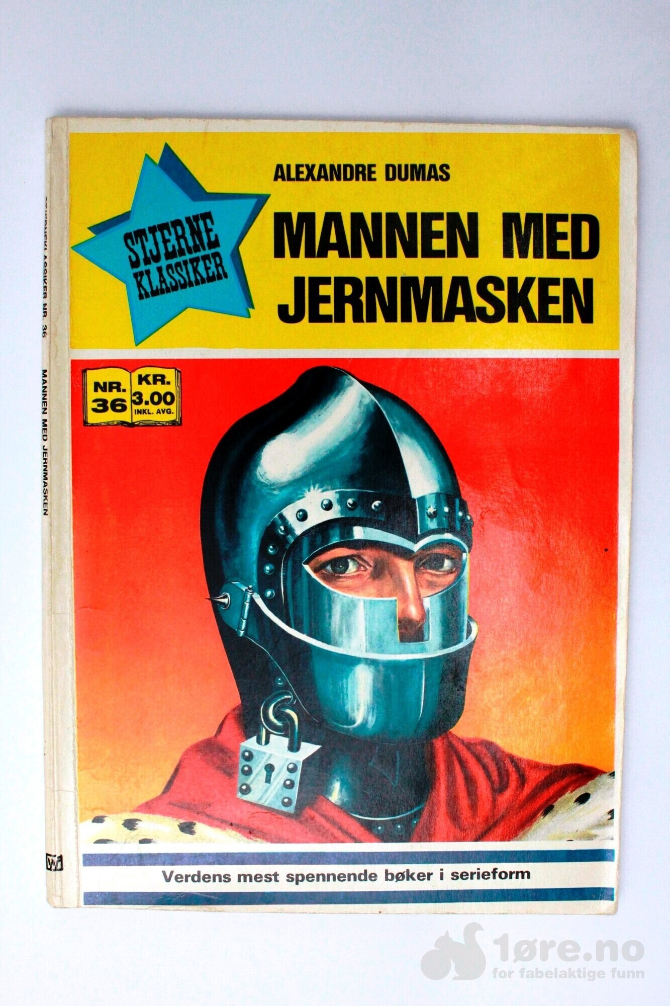 Stjerneklassiker nr.36 1972 (Mannen med jernmasken)