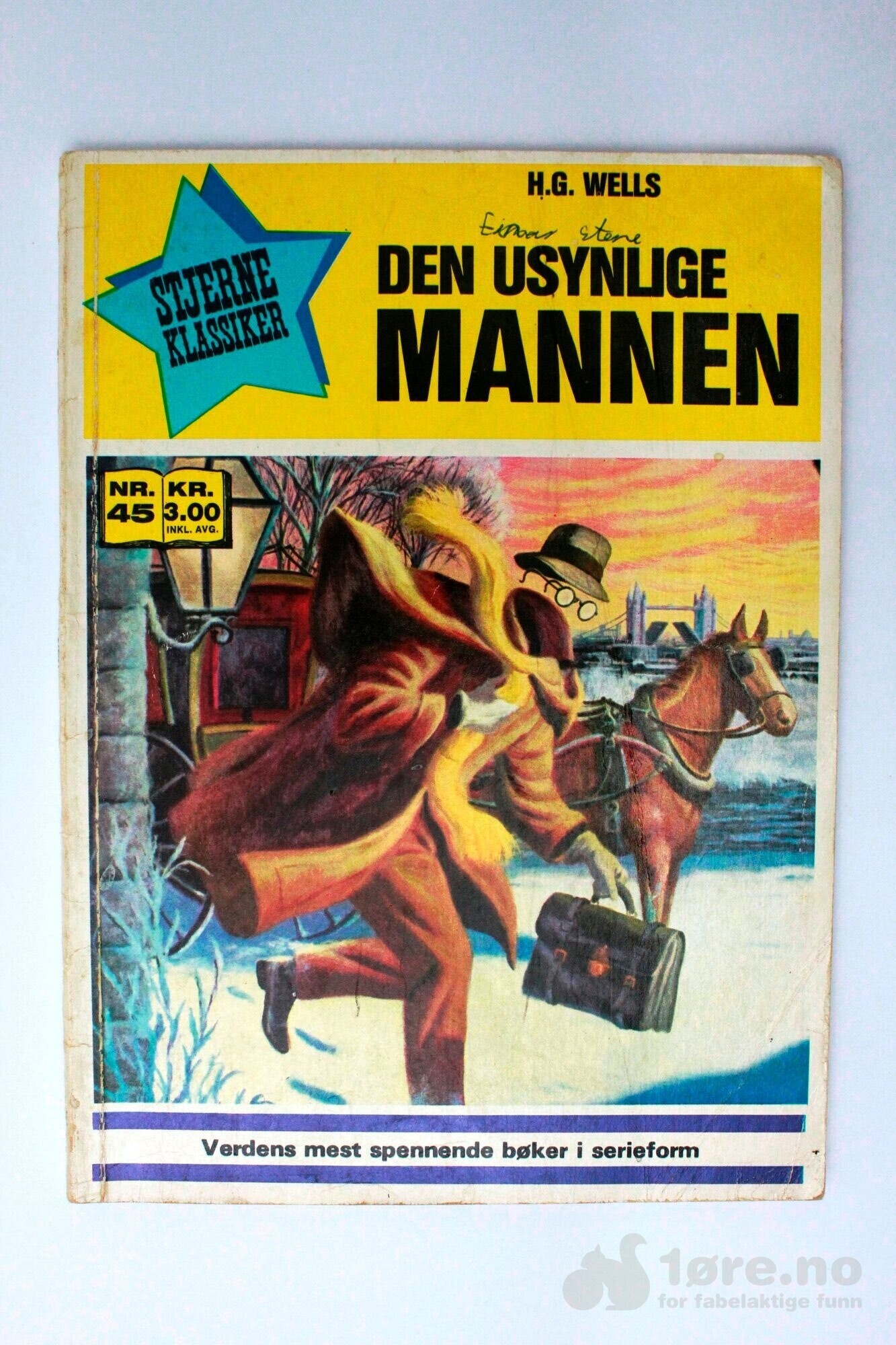 Stjerneklassiker nr.45 1973 (Den usynlige mannen)