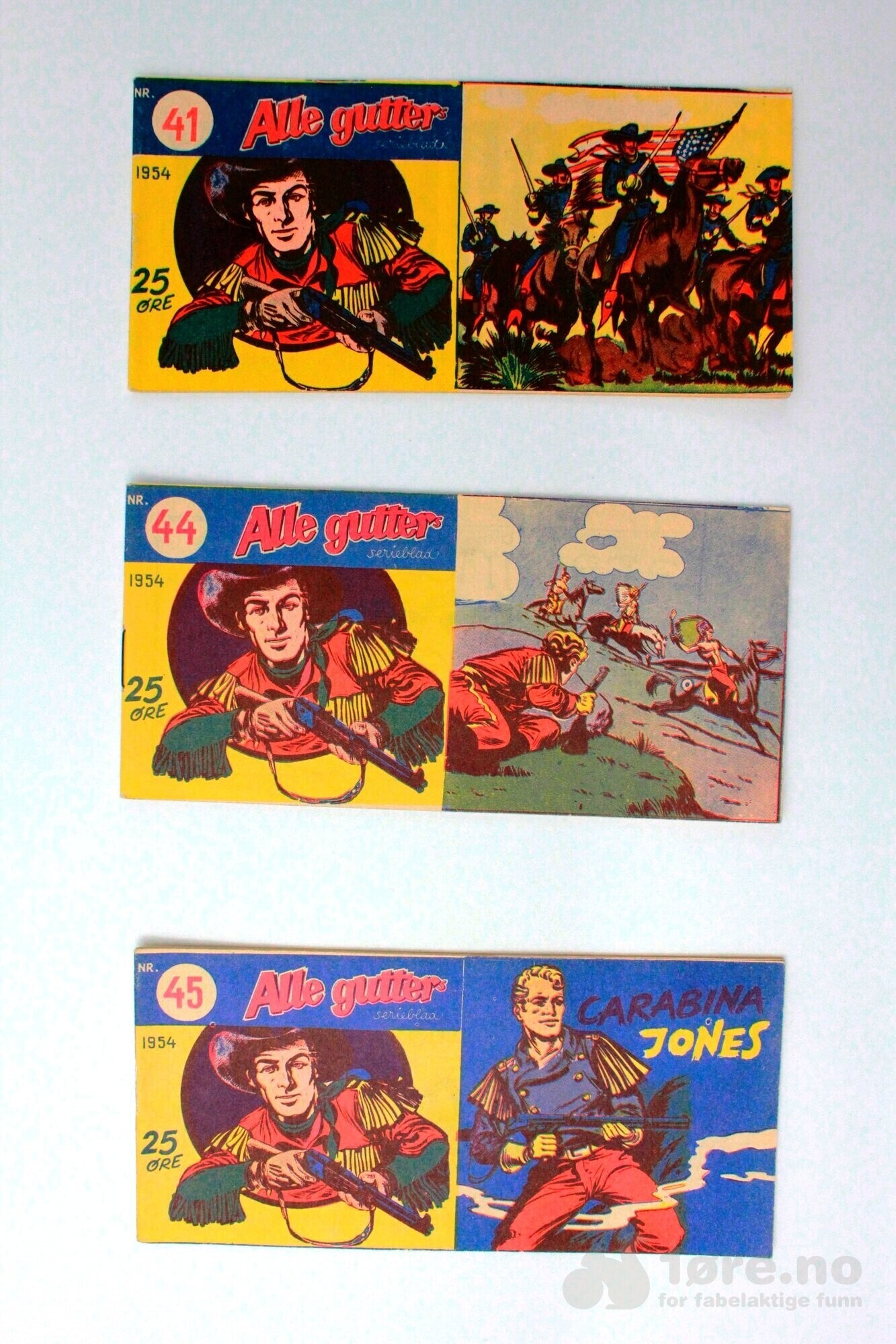 Alle gutters serieblad - 1954/55