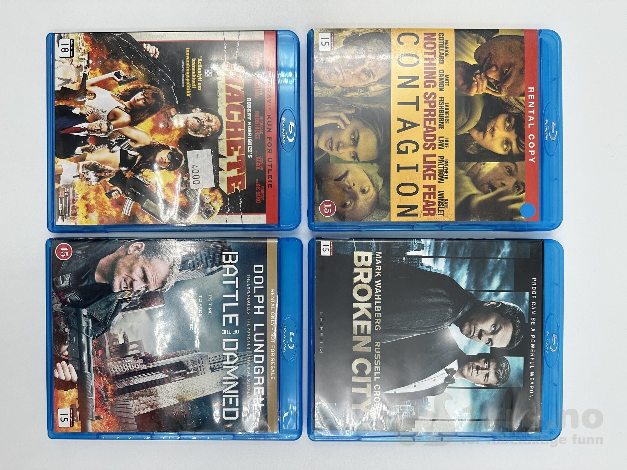 Lott 89 - Blu-Ray leiefilm 11 stk, bilde 2