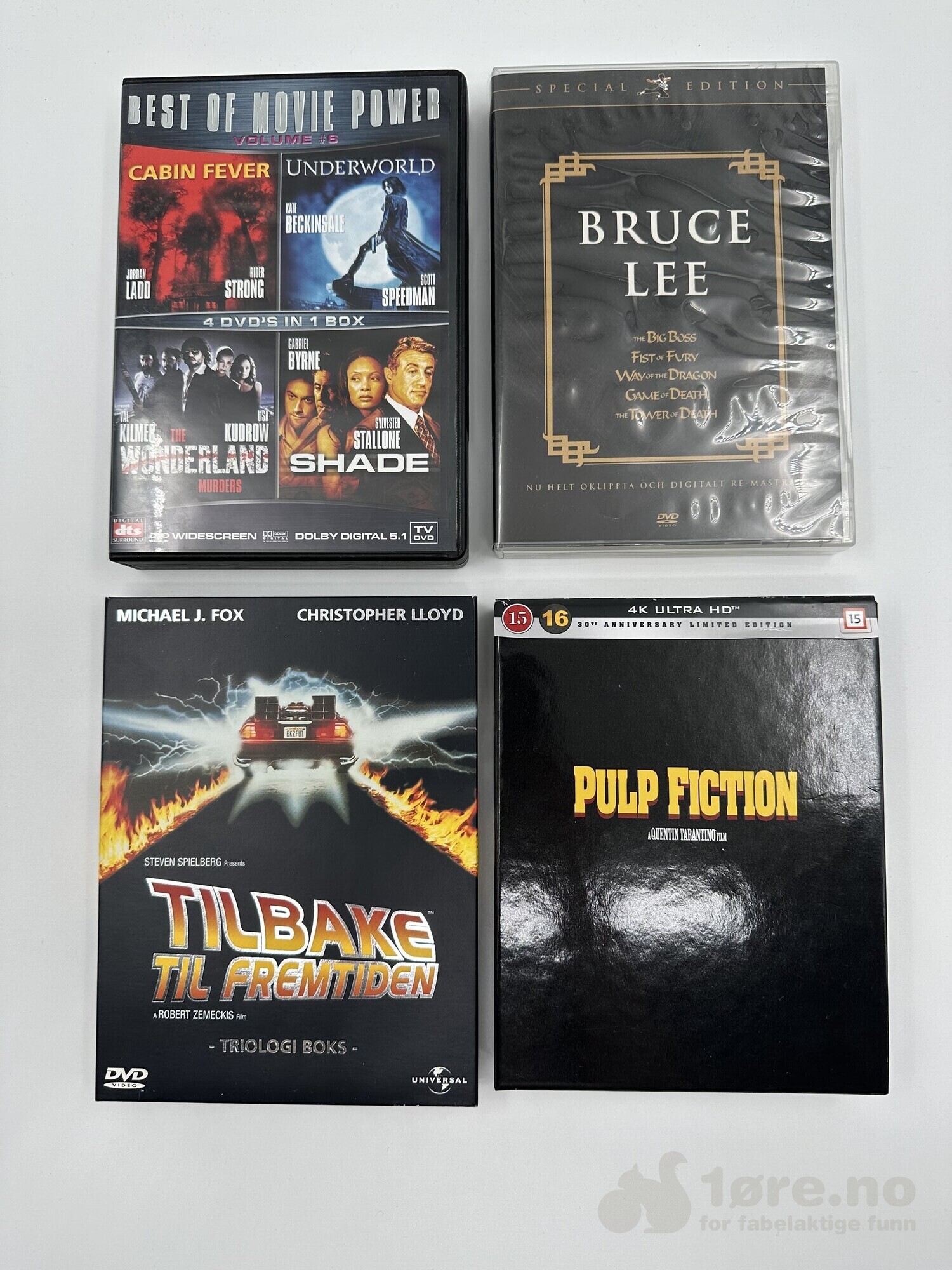 Lott 91 - DVD samlebokser