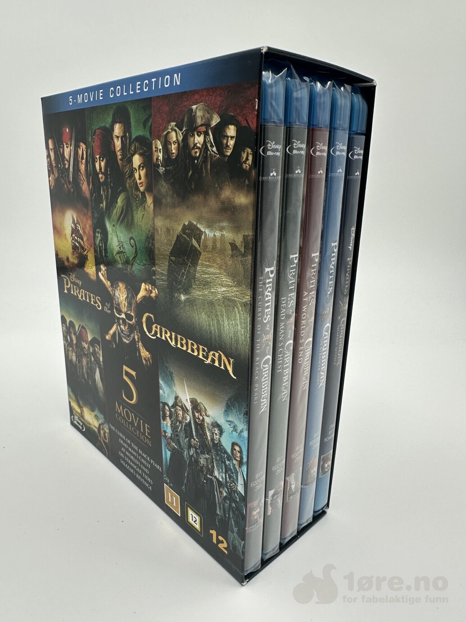 Lott 95 - Blu-Ray Pirates of the Caribbean, bilde 3