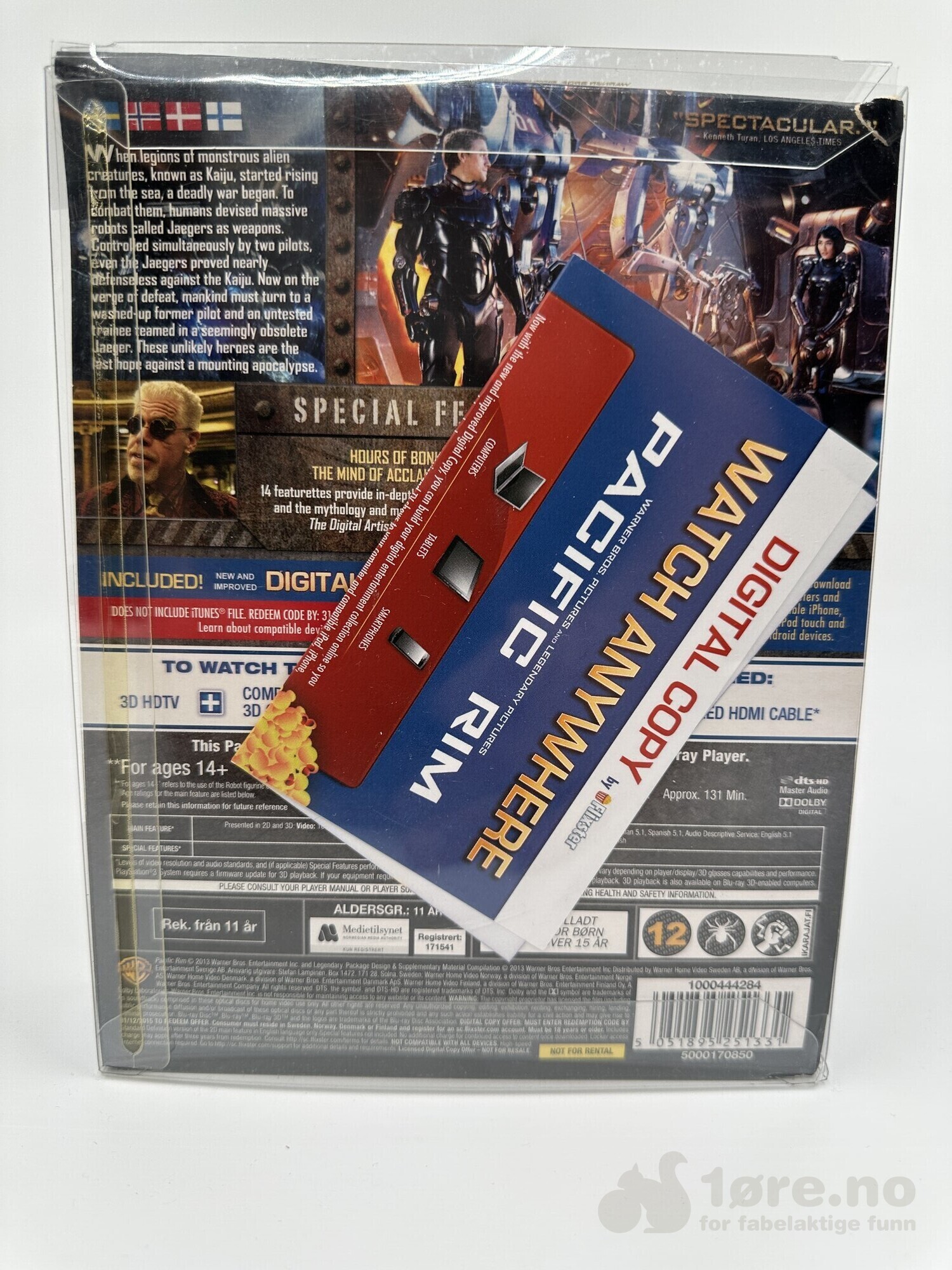 Lott 116 - Blu-Ray Pacific rim, bilde 3