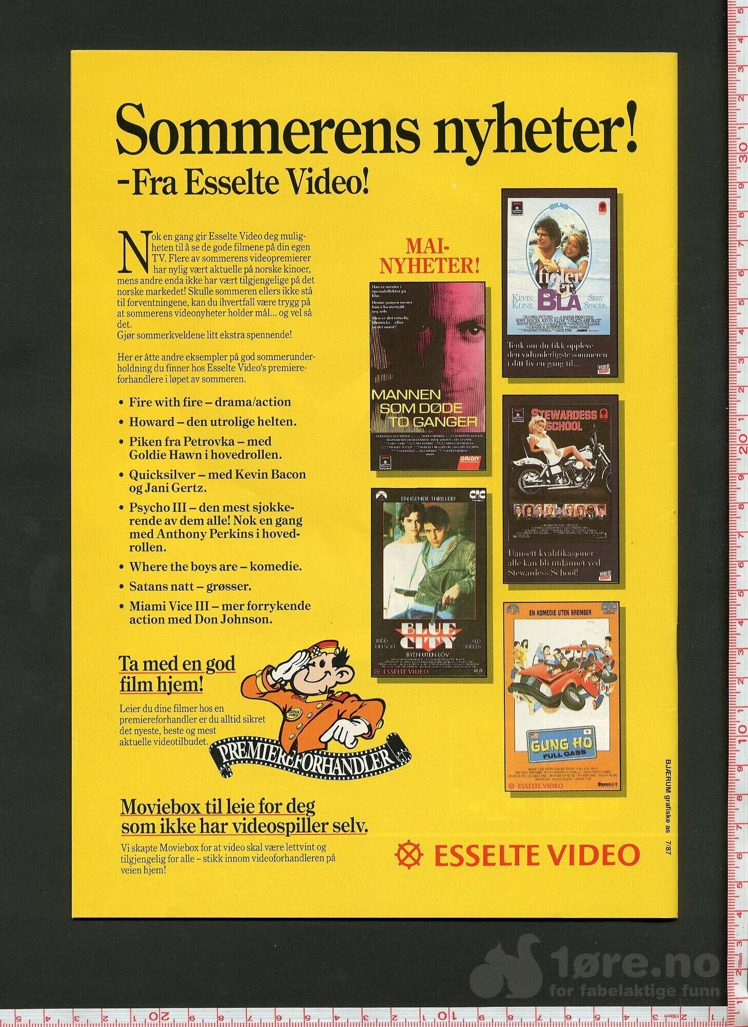 Video Magasinet 1987 nr 5, bilde 2