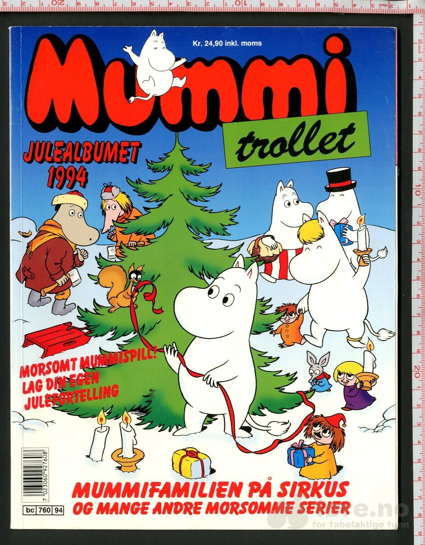 Mummitrollet Julealbumet - 1993/94/96/97/00/01/09/10/11, bilde 2