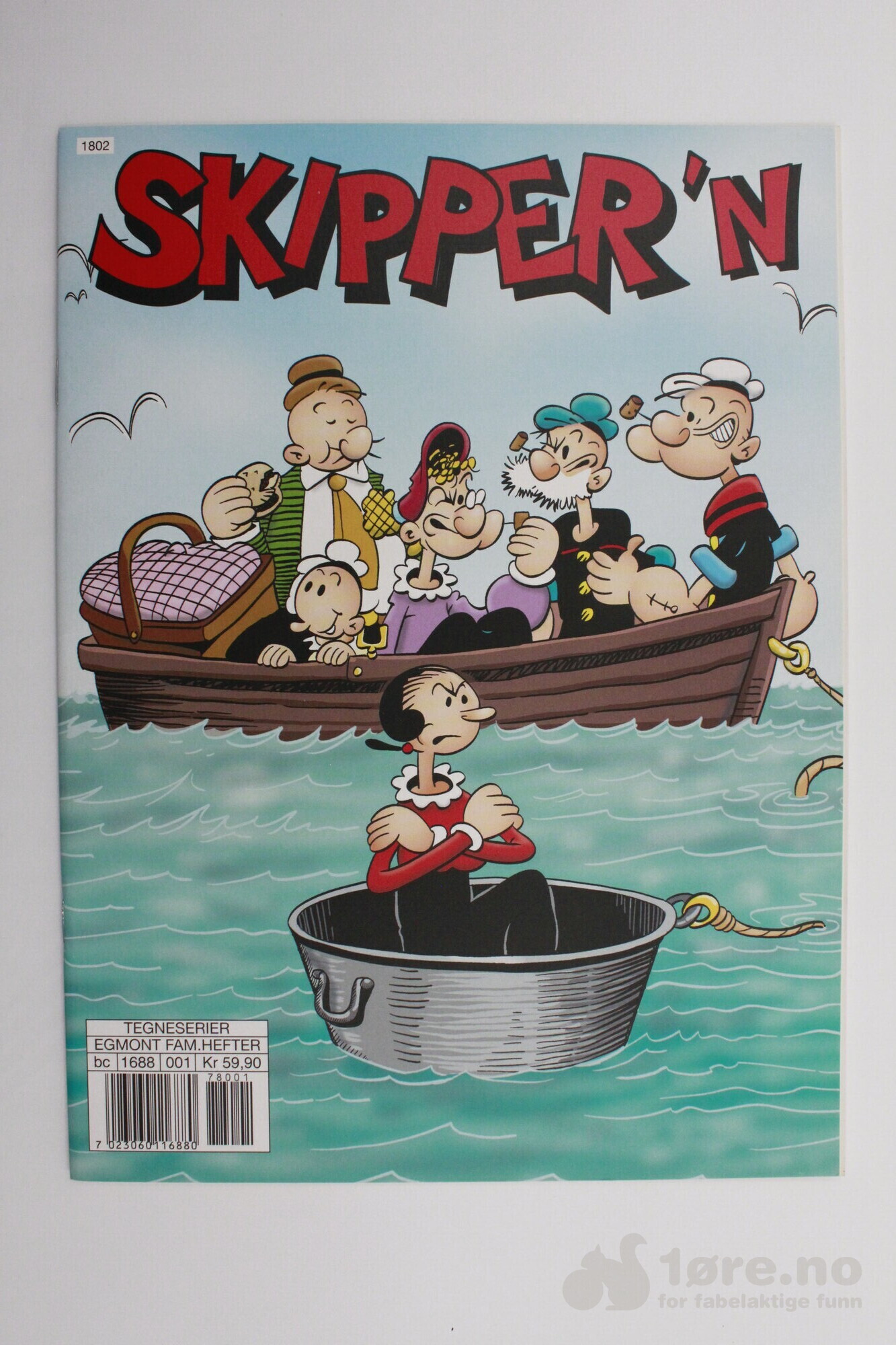 Skippern Egmont Fam.Hefter 1 og 3