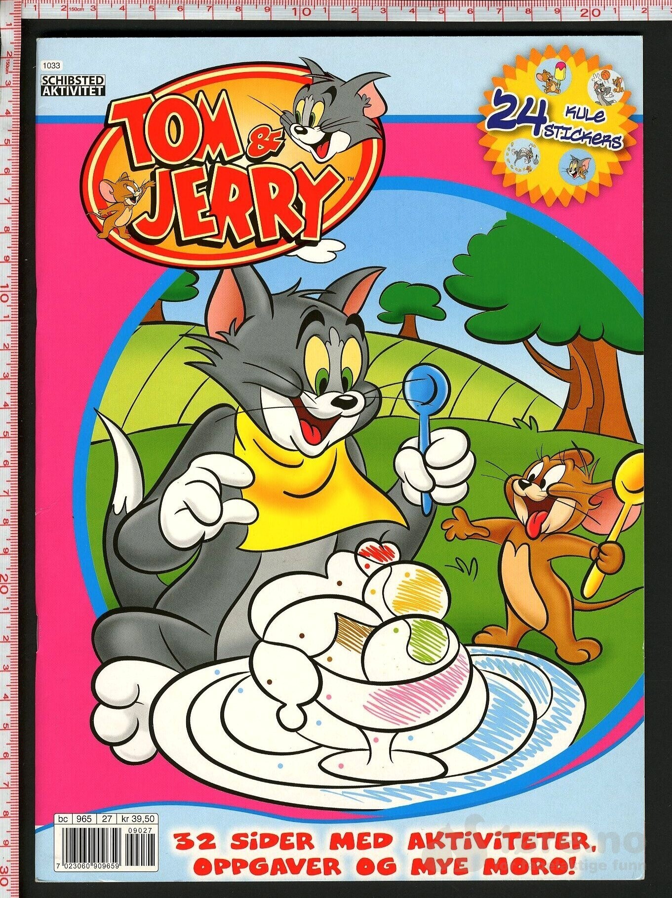 Tom & Jerry 2010-2017 jul- og aktivitetshefter, bilde 2