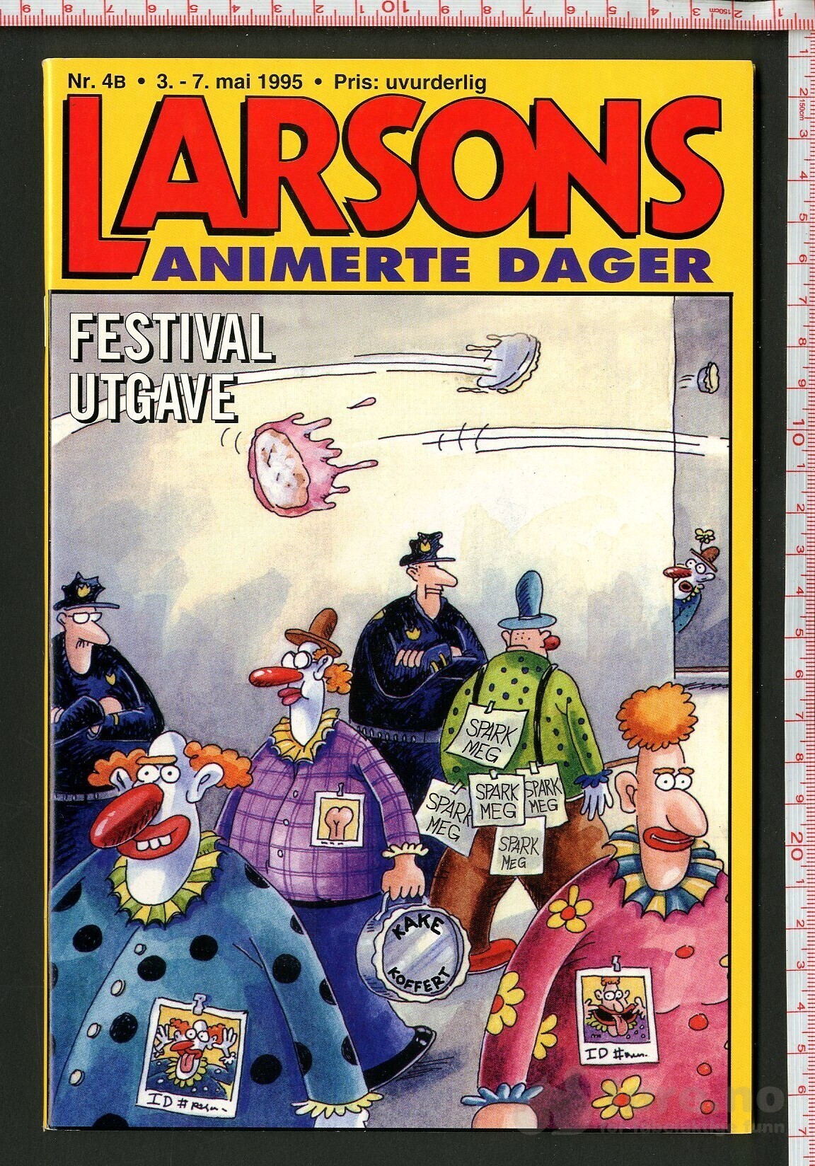 Larsons 1995 nr 4B Animerte dager festivalutgave