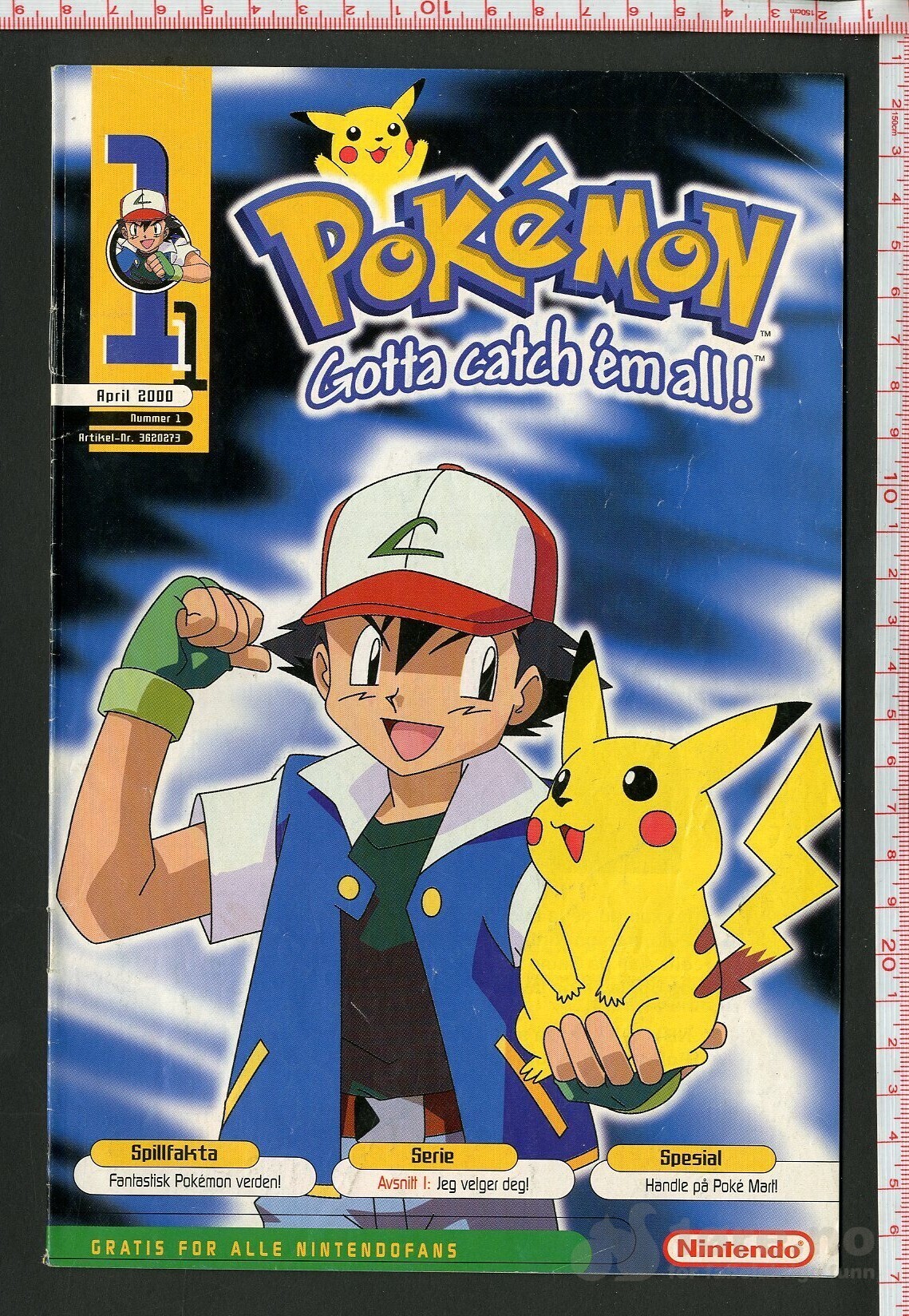 Pokemon 2000 nr 1 Giveaway