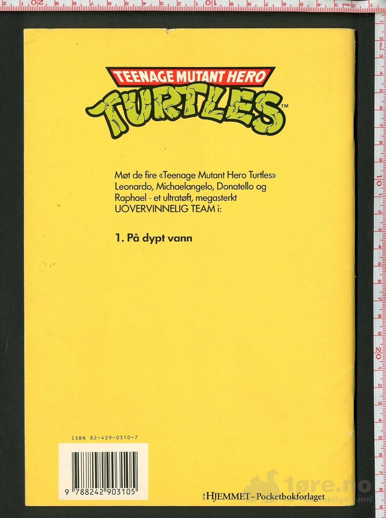 Turtles Billedhefter 1990 nr 1-4, bilde 2