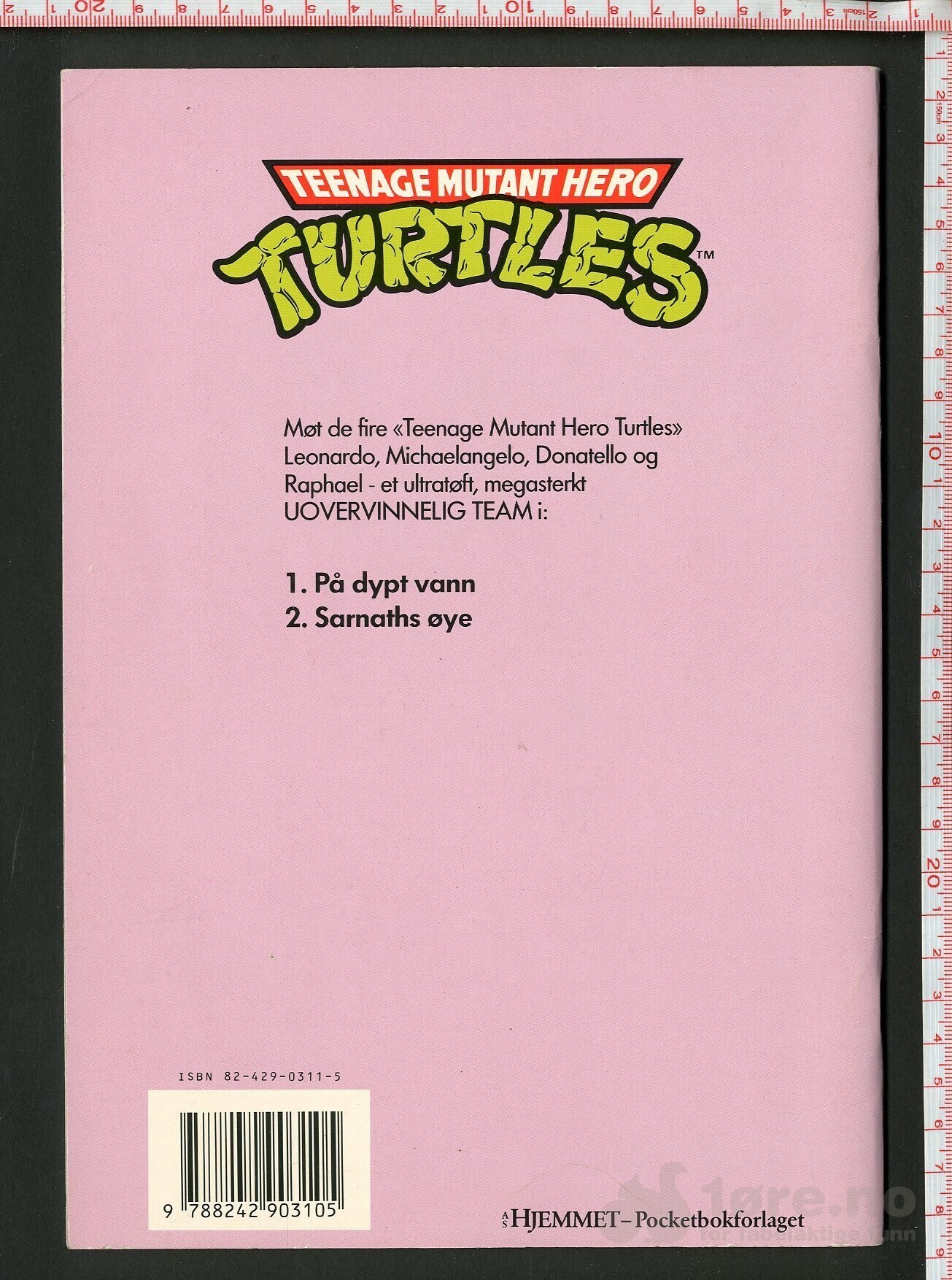 Turtles Billedhefter 1990 nr 1-4, bilde 4