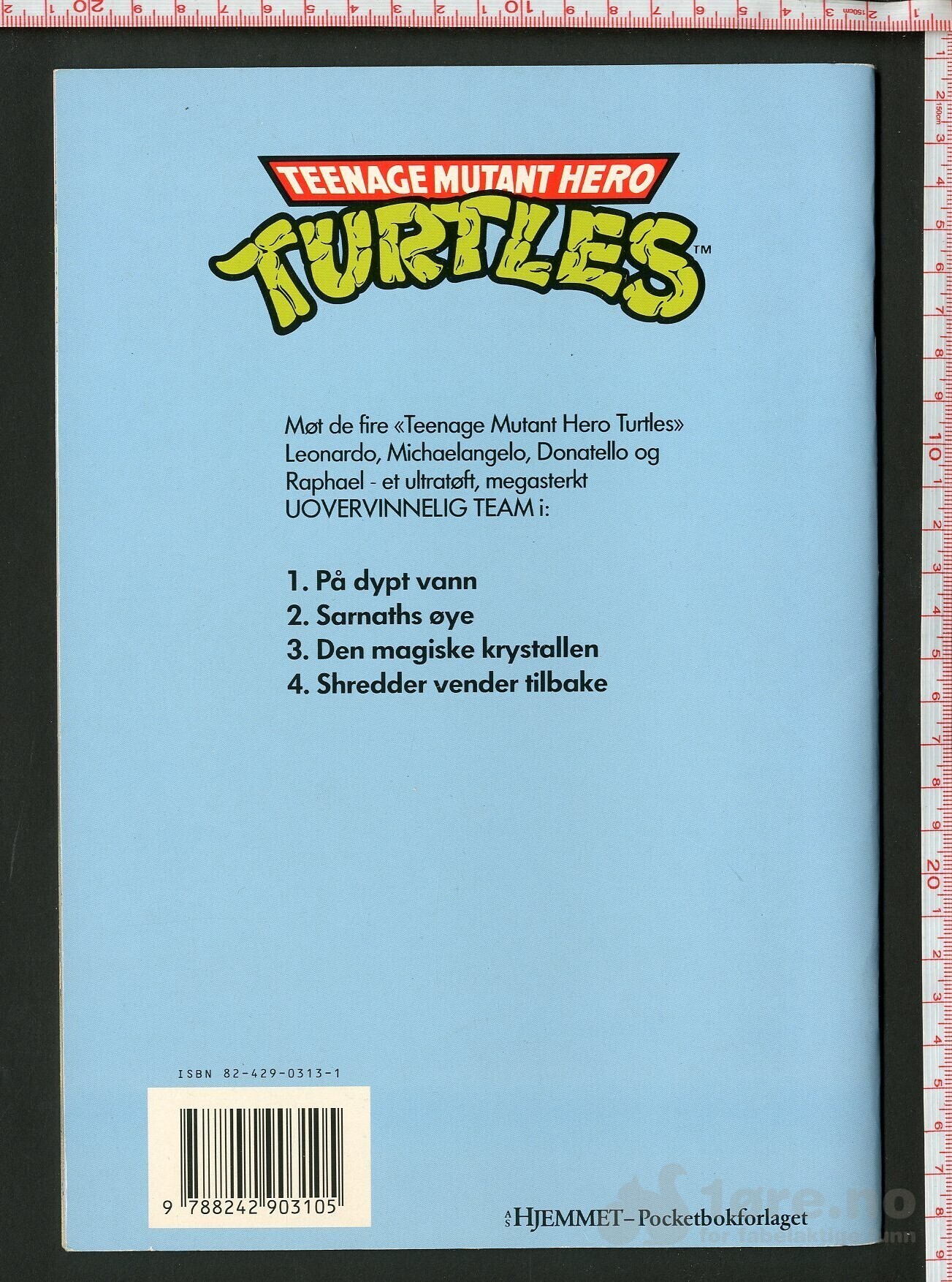 Turtles Billedhefter 1990 nr 1-4, bilde 8