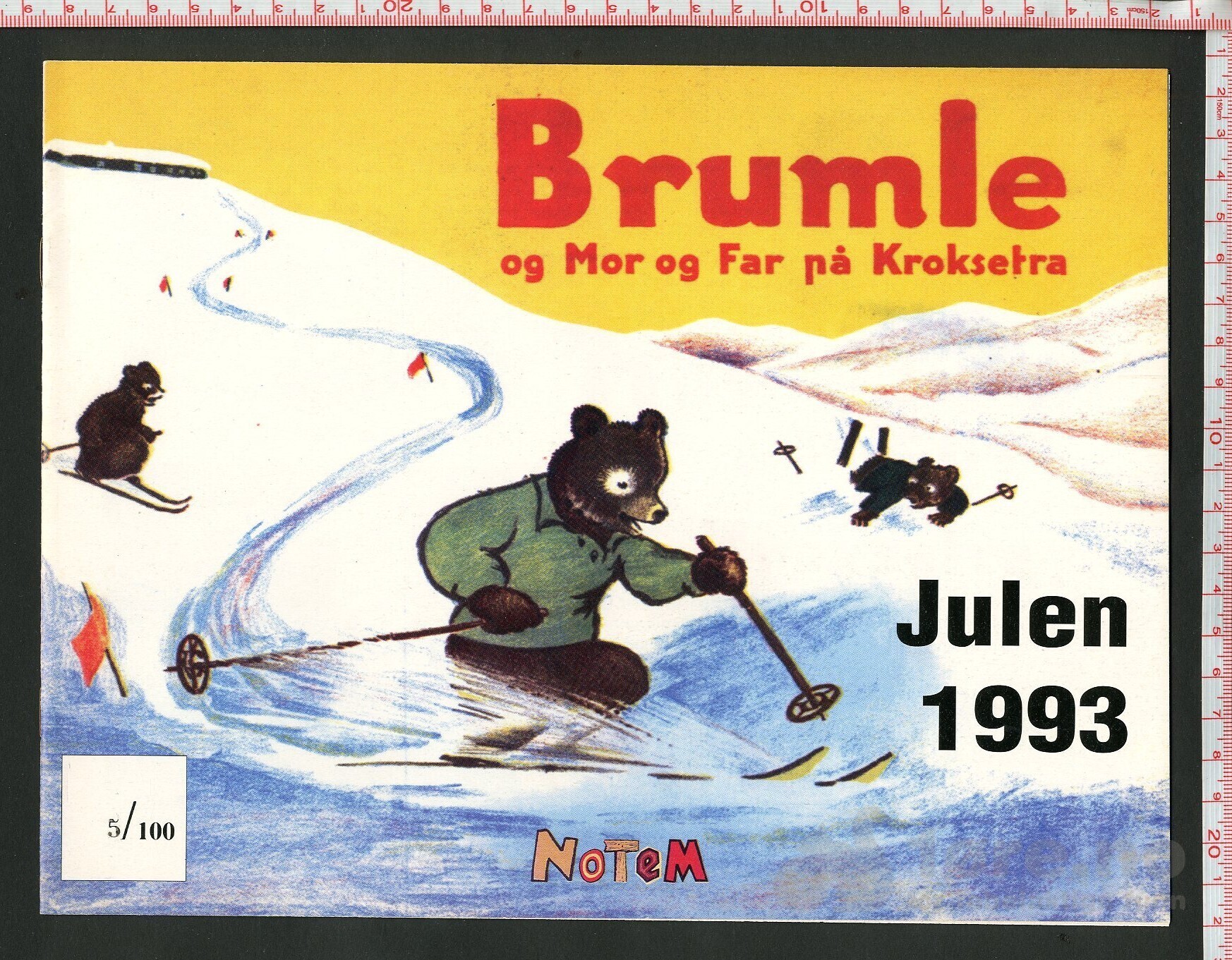 Brumle julehefte 1993 nummerert utgave!