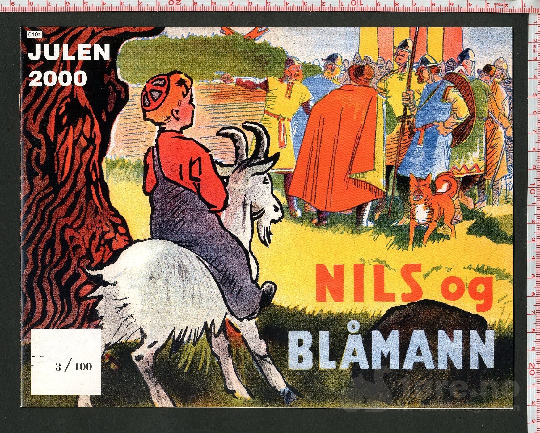 Nils og Blåmann julehefte 2000 nummerert utgave!