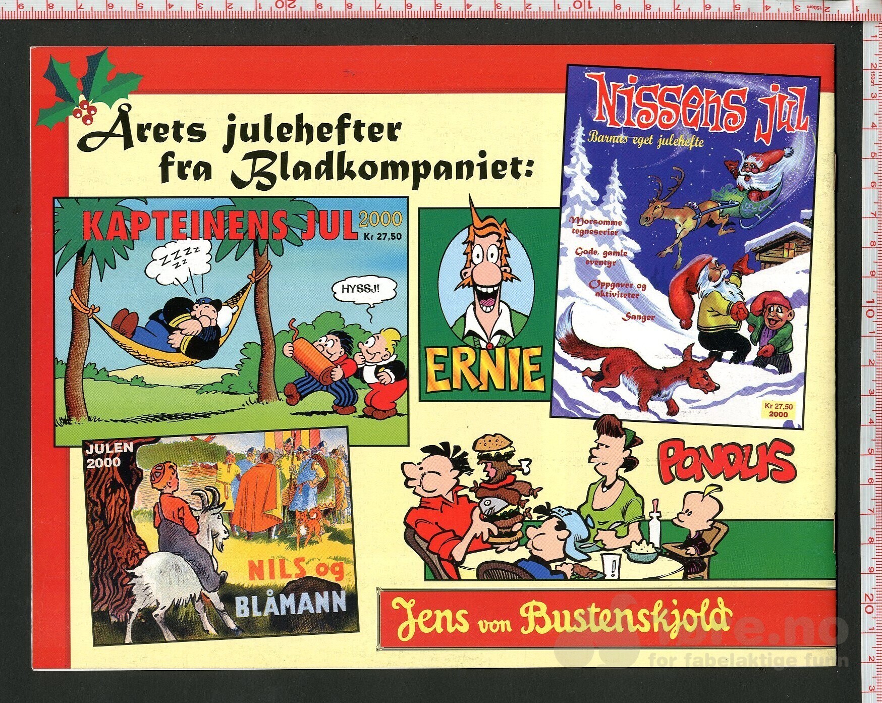Nils og Blåmann julehefte 2000 nummerert utgave!, bilde 2