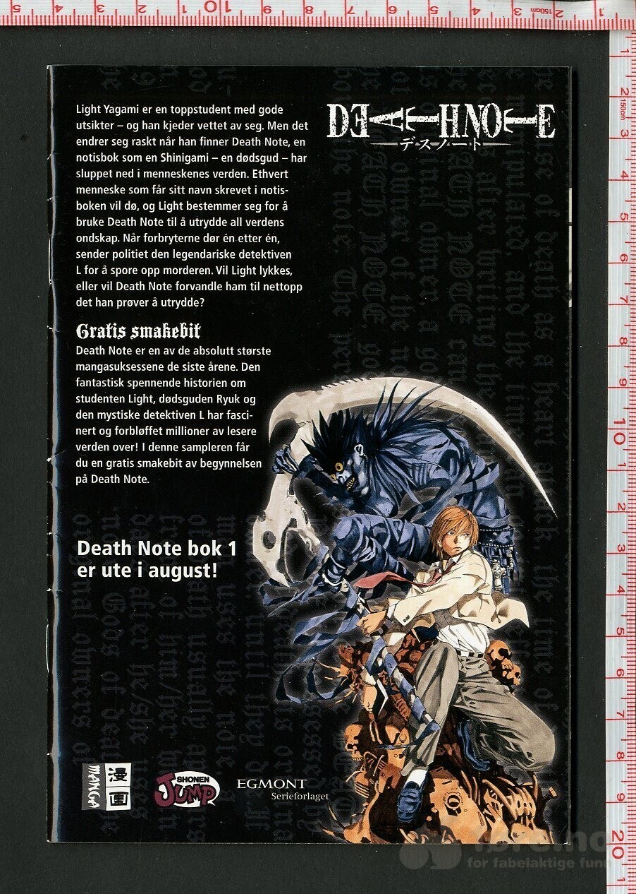 DeathNote  - Gratis smakebit! (Minihefte)