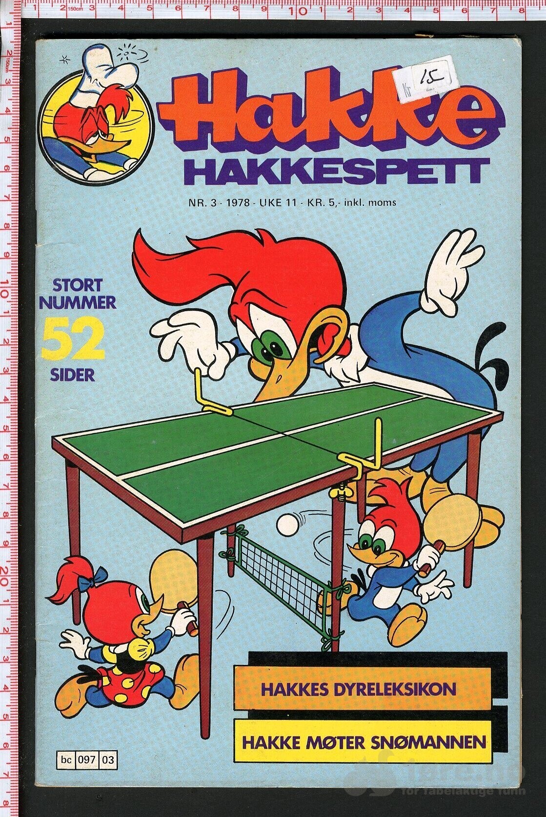 Hakke hakkespett - 1978/79, bilde 2