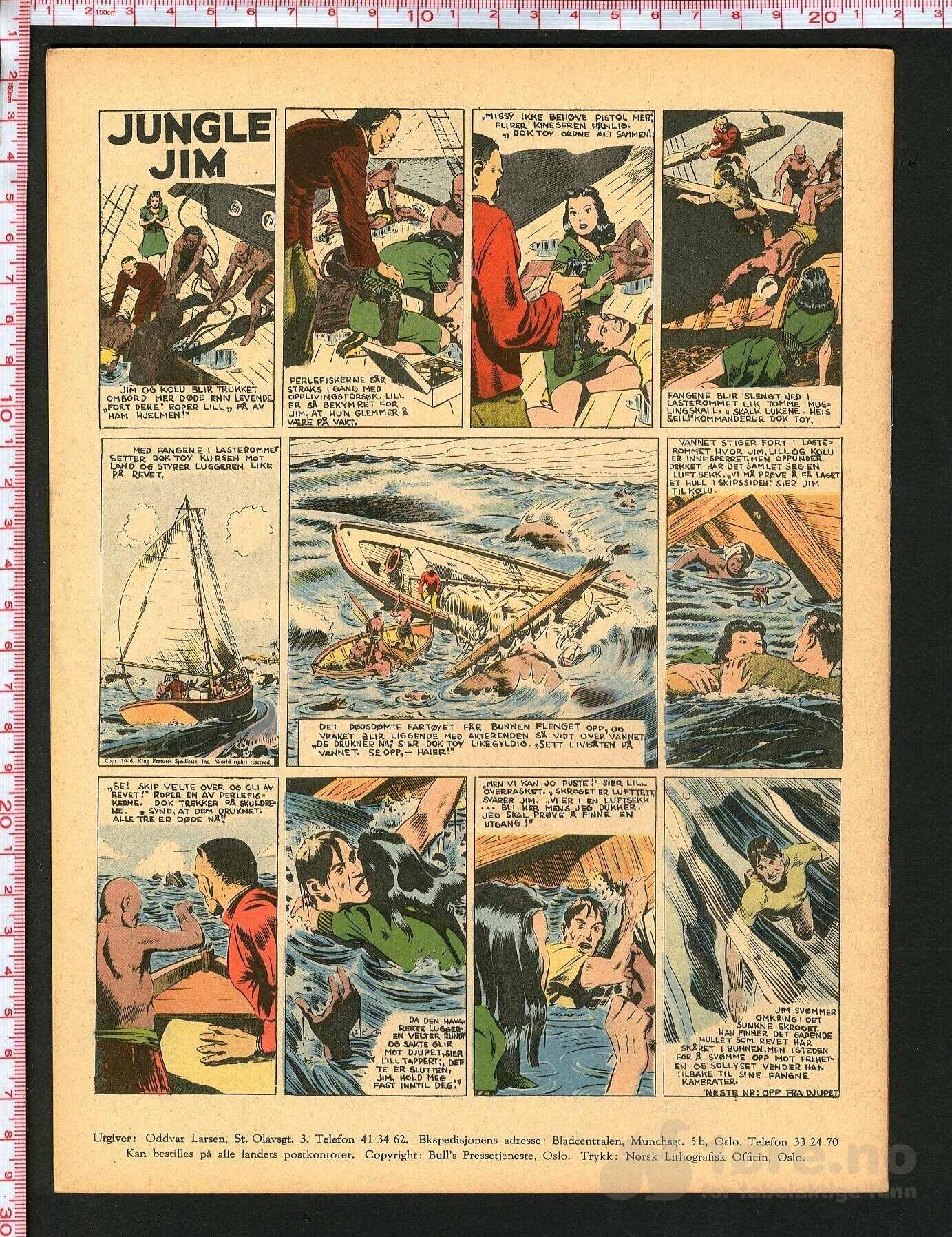 Spøk og spenning Nr. 6 - 1950, bilde 2